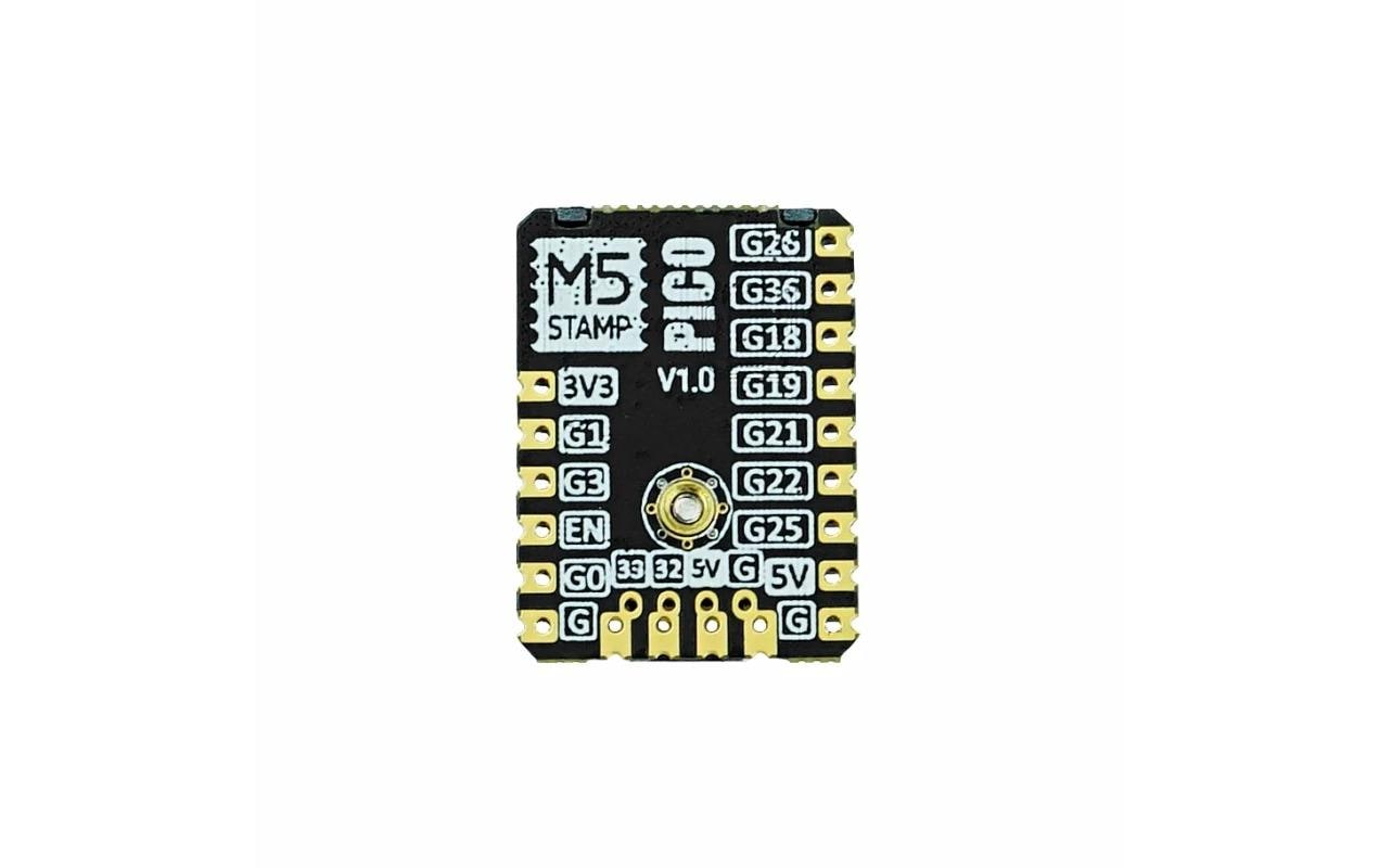 M5Stack Entwicklerboard M5Stamp Pico Mate mit Pin Headers