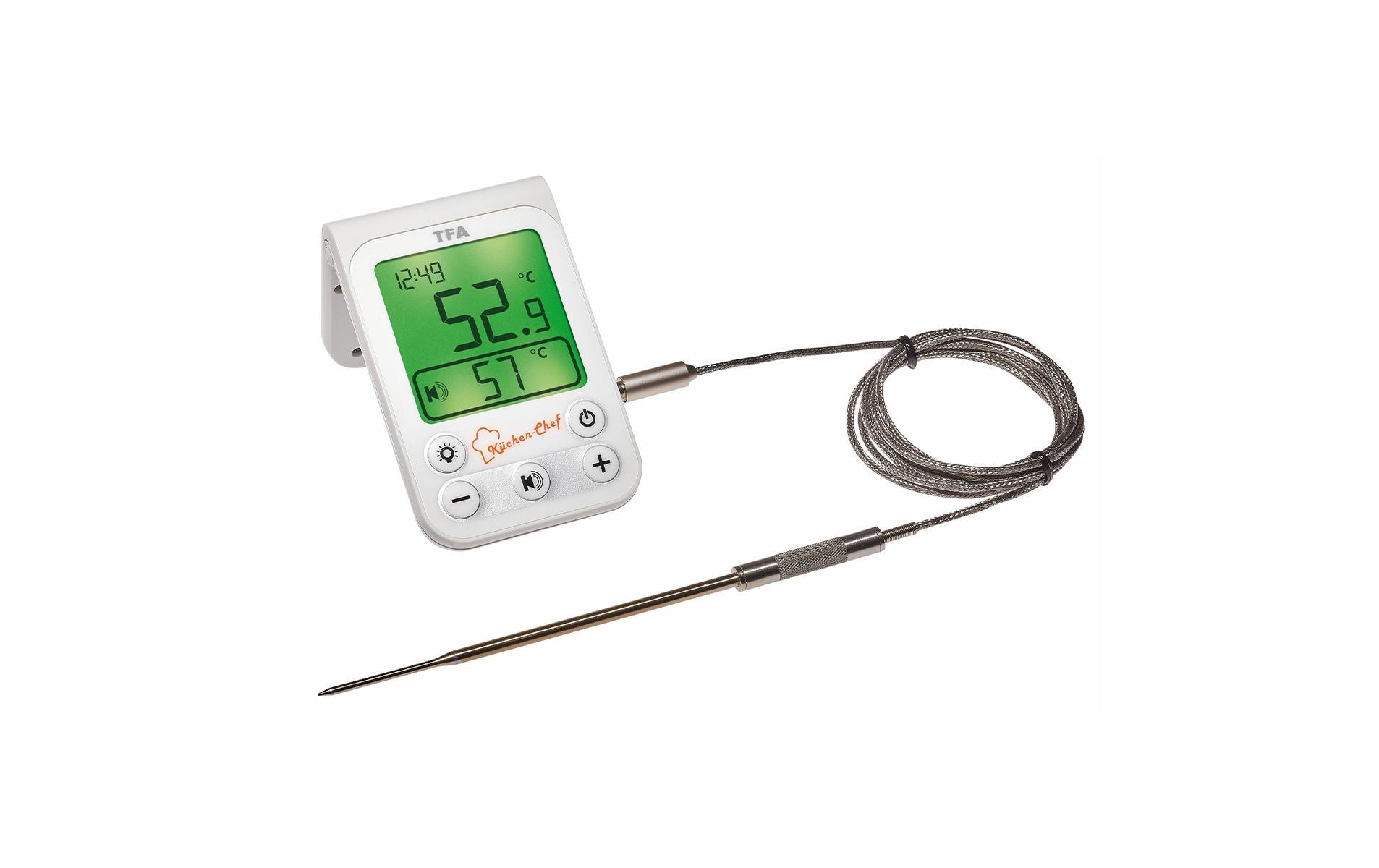 TFA Dostmann Bratenthermometer Küchen-Chef, Digital