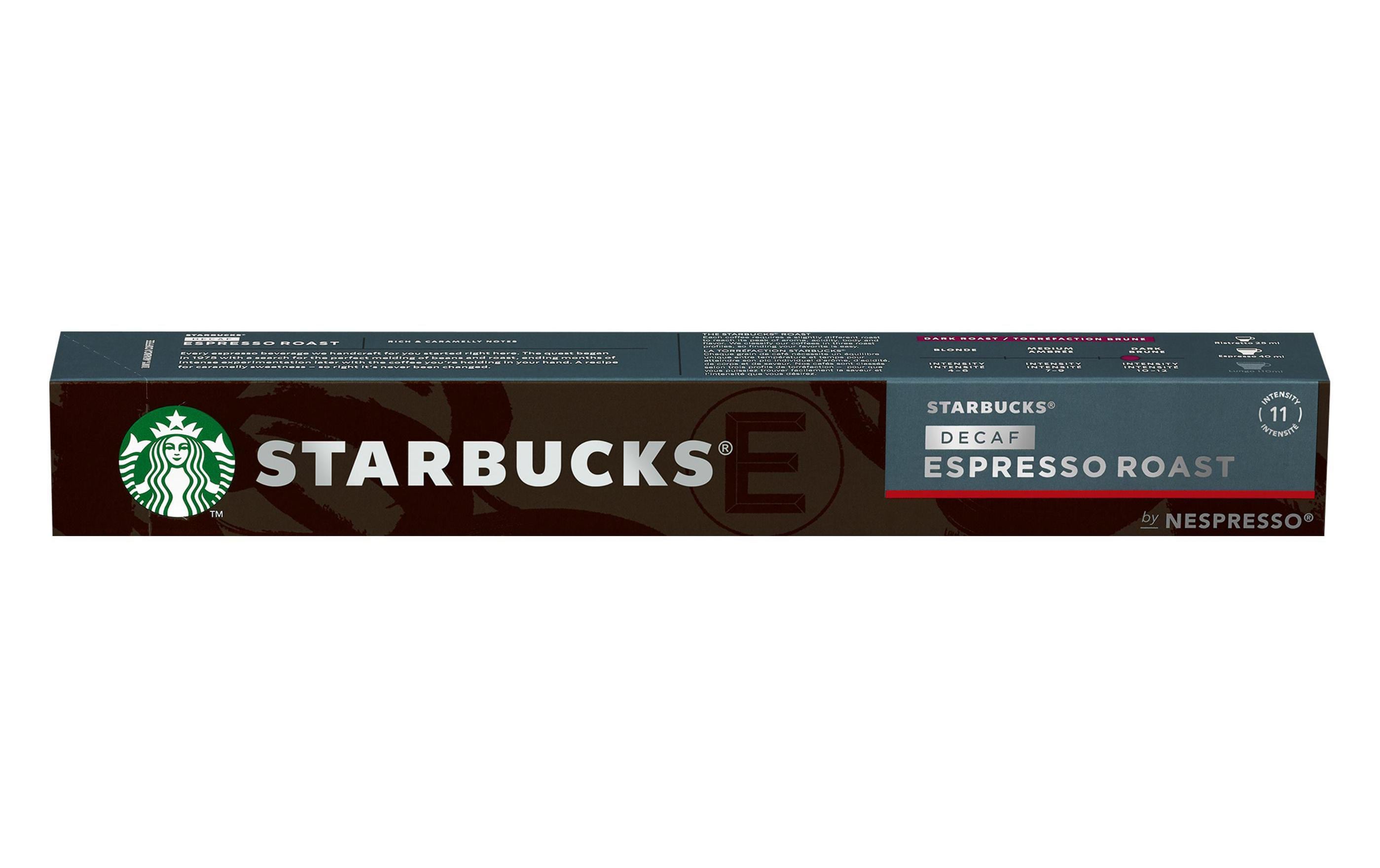 Starbucks Kaffeekapseln Decaf Espresso Roast 12 x 10 Stück