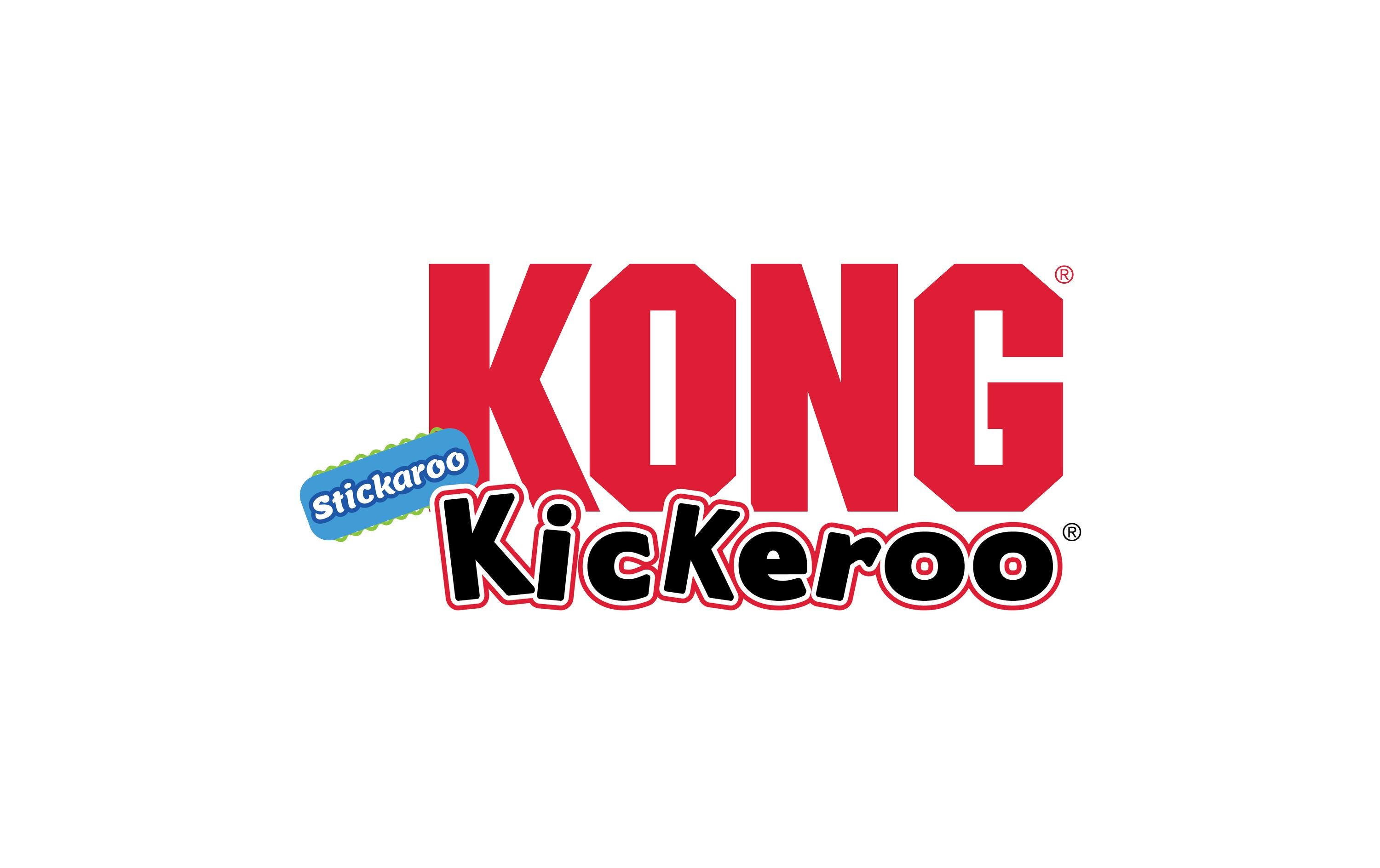 Kong Kickeroo Stickaroo, blau, 26 x 11 x 2 cm