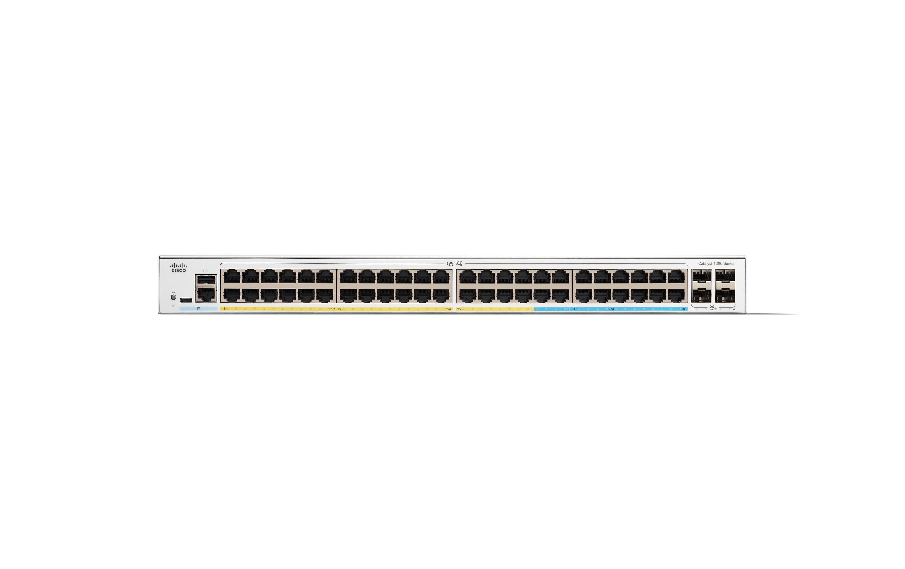 Cisco Switch Catalyst C1300-48T-4G 52 Port