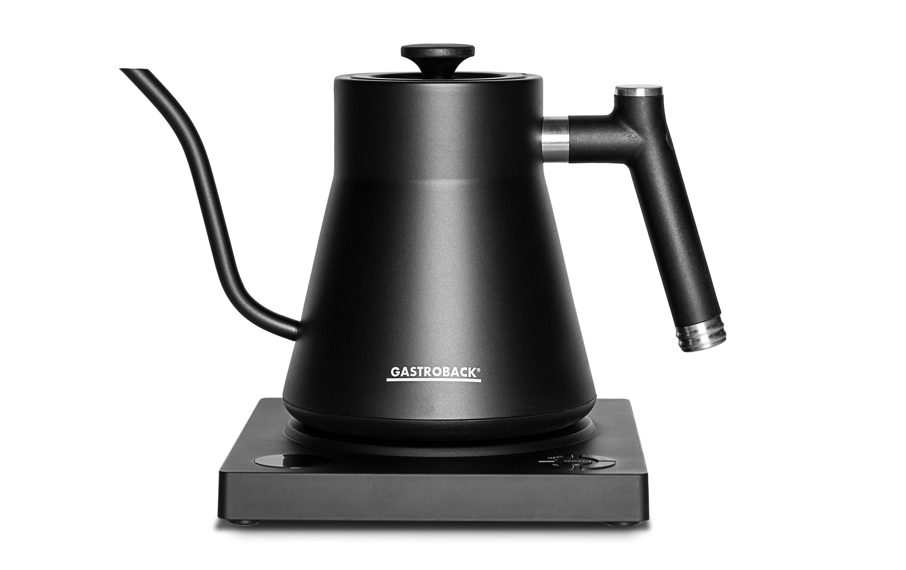 Gastroback Wasserkocher Pour Over Advanced 1 l, Schwarz