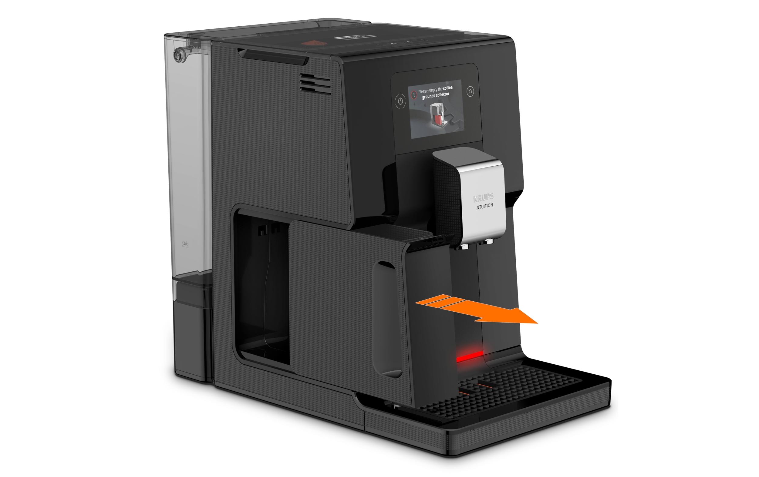 Krups Portionskaffeemaschine Intuition Preference EA8738 Schwarz