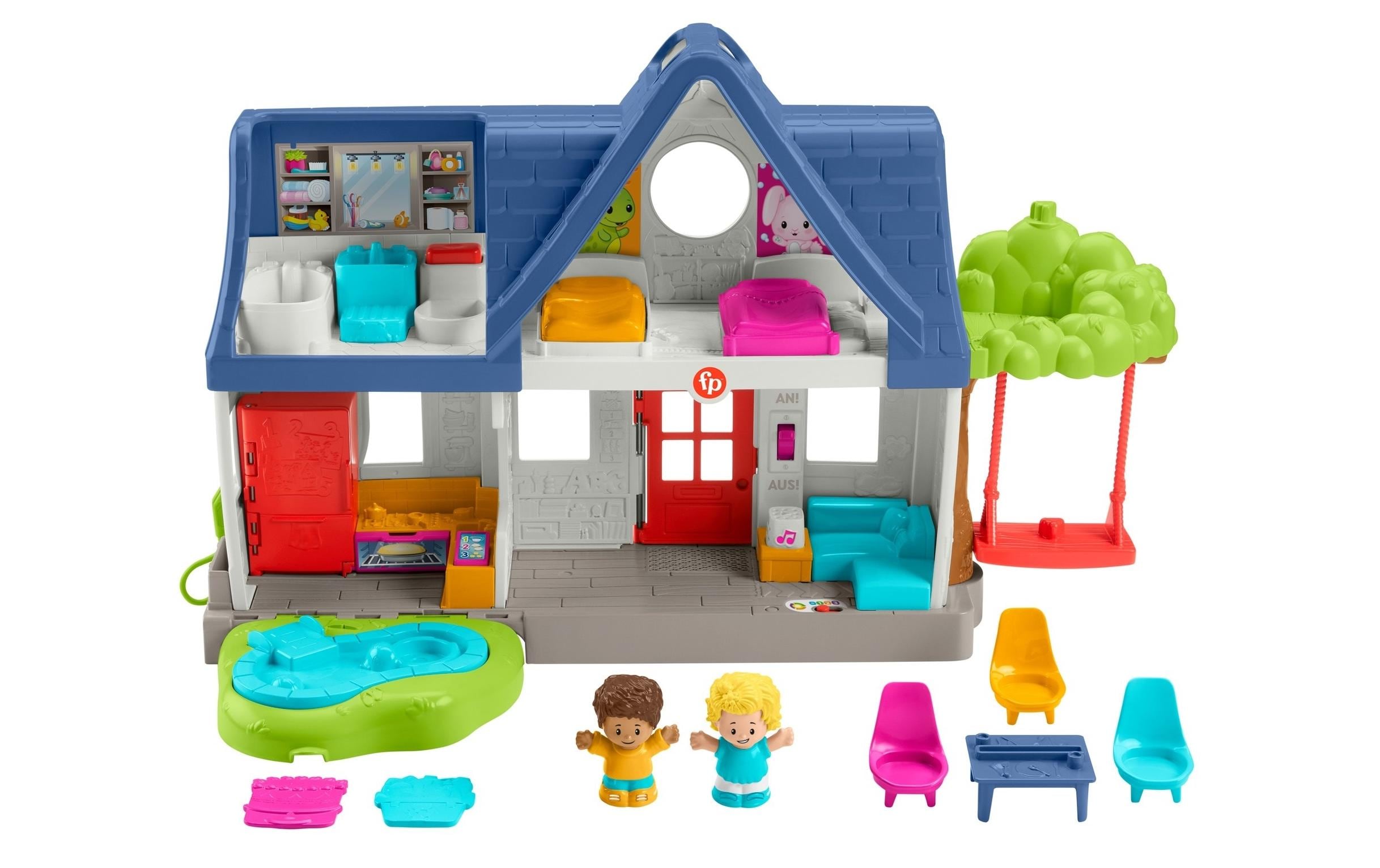 Fisher-Price Beschäftigungsspielzeug Little People Spielhaus
