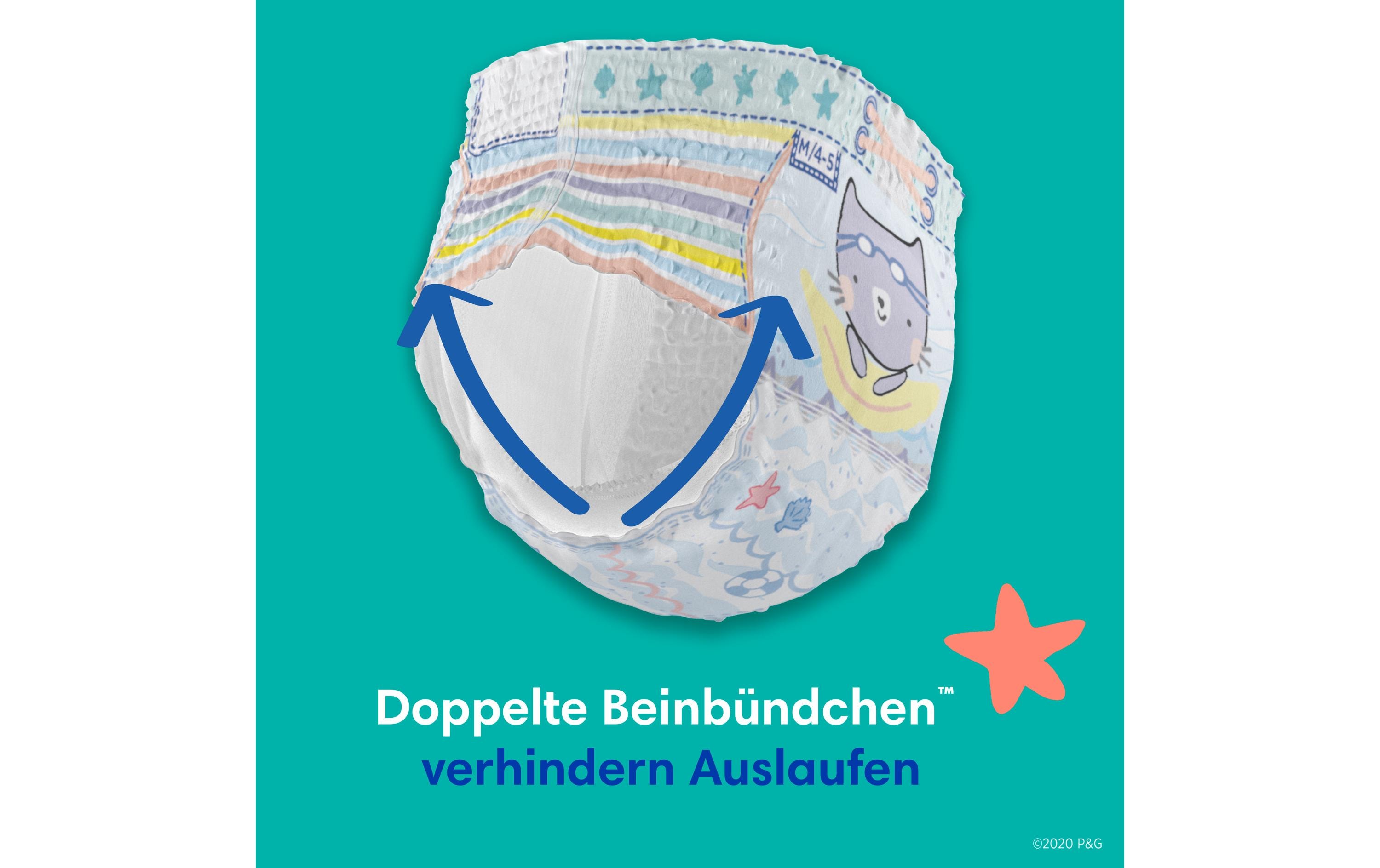 Pampers Windeln Splashers Tragepack Grösse 3-4