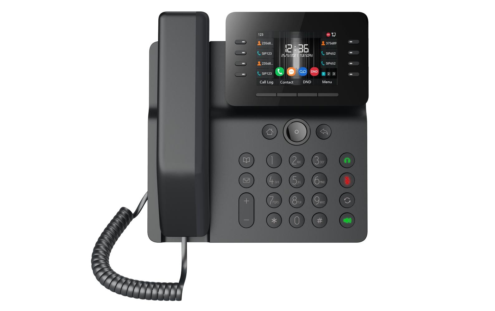 Fanvil Tischtelefon V64 Schwarz