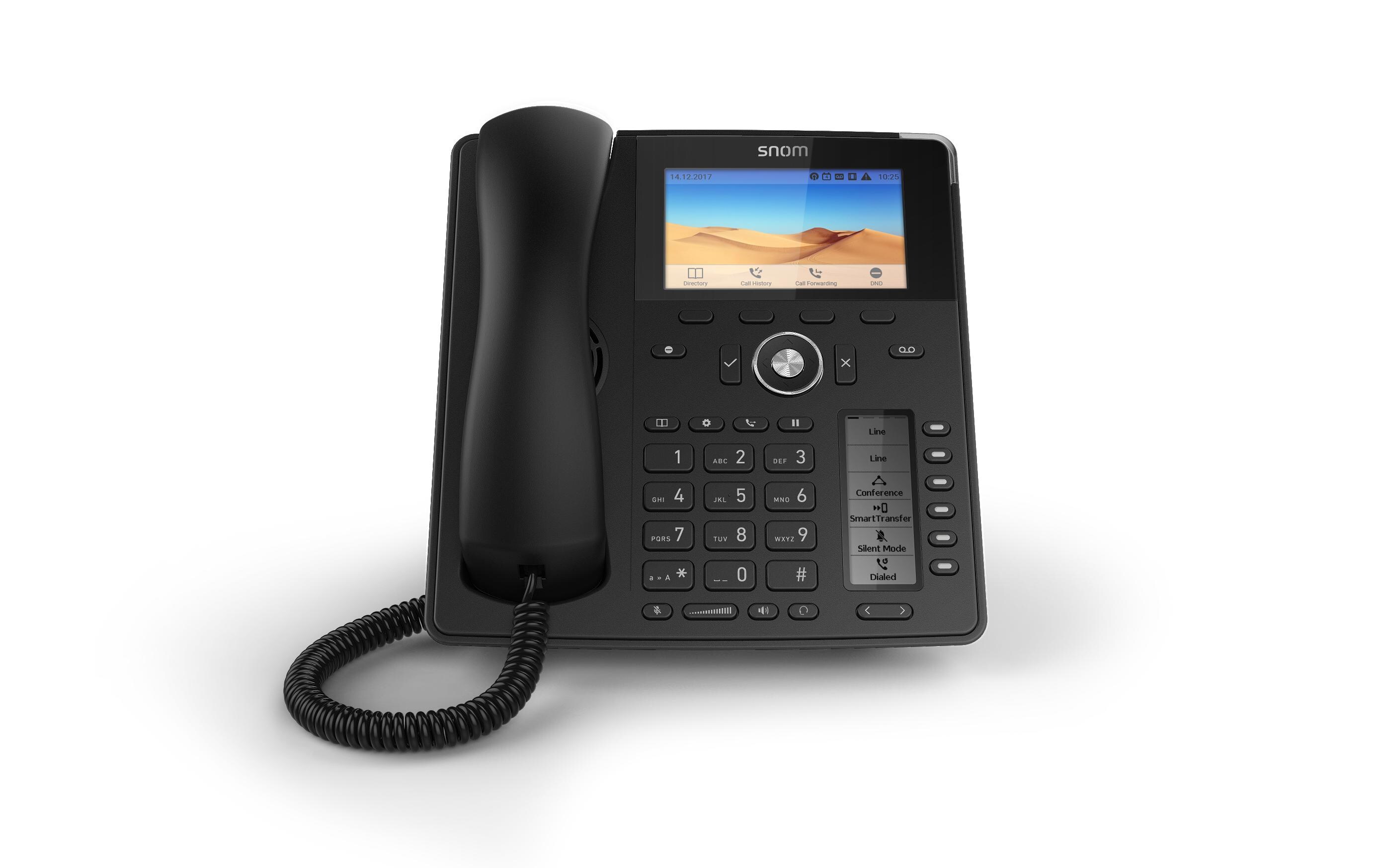 snom Tischtelefon D785 Schwarz