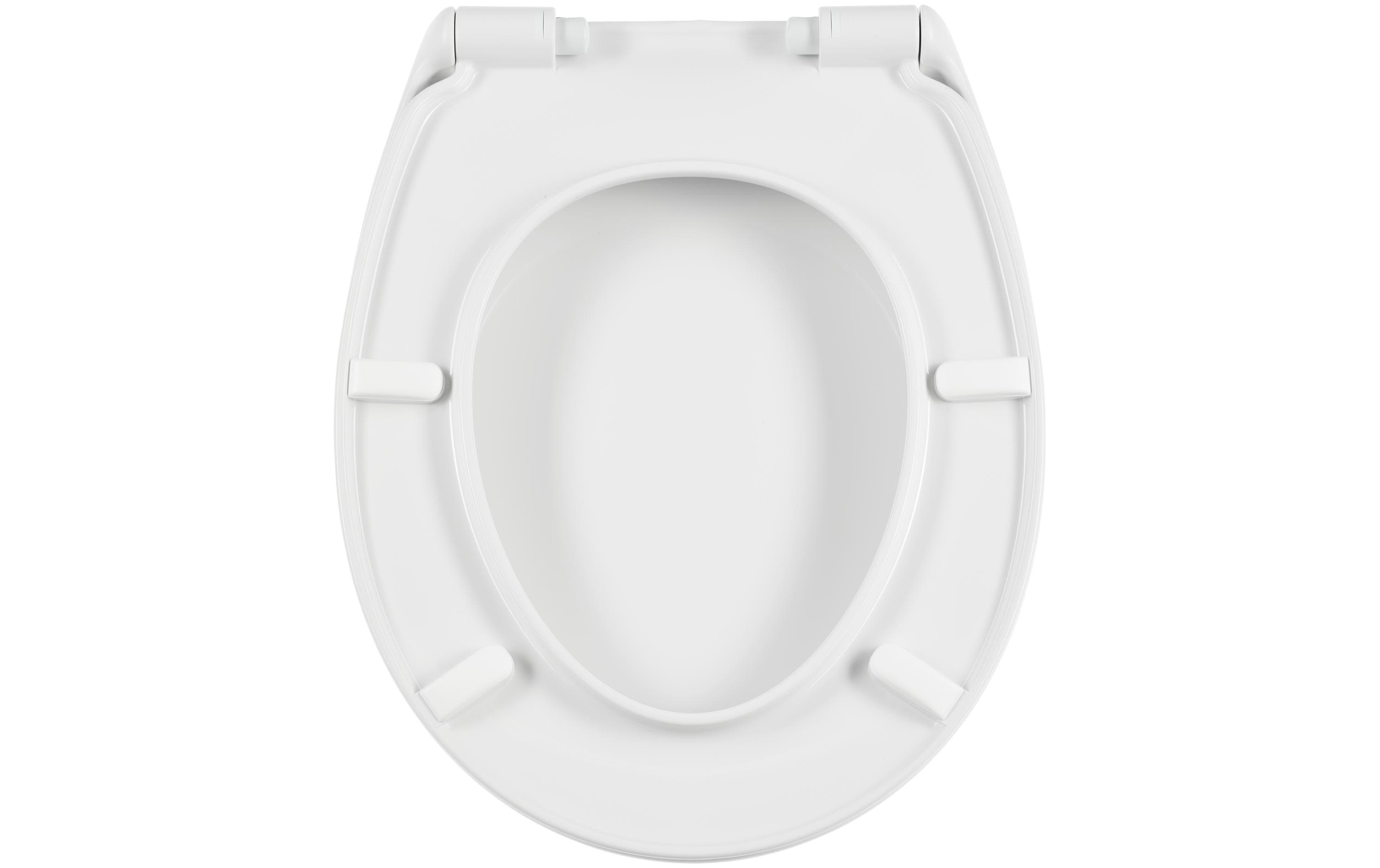 diaqua® Toilettensitz Perca mit Absenkautomatik, Weiss