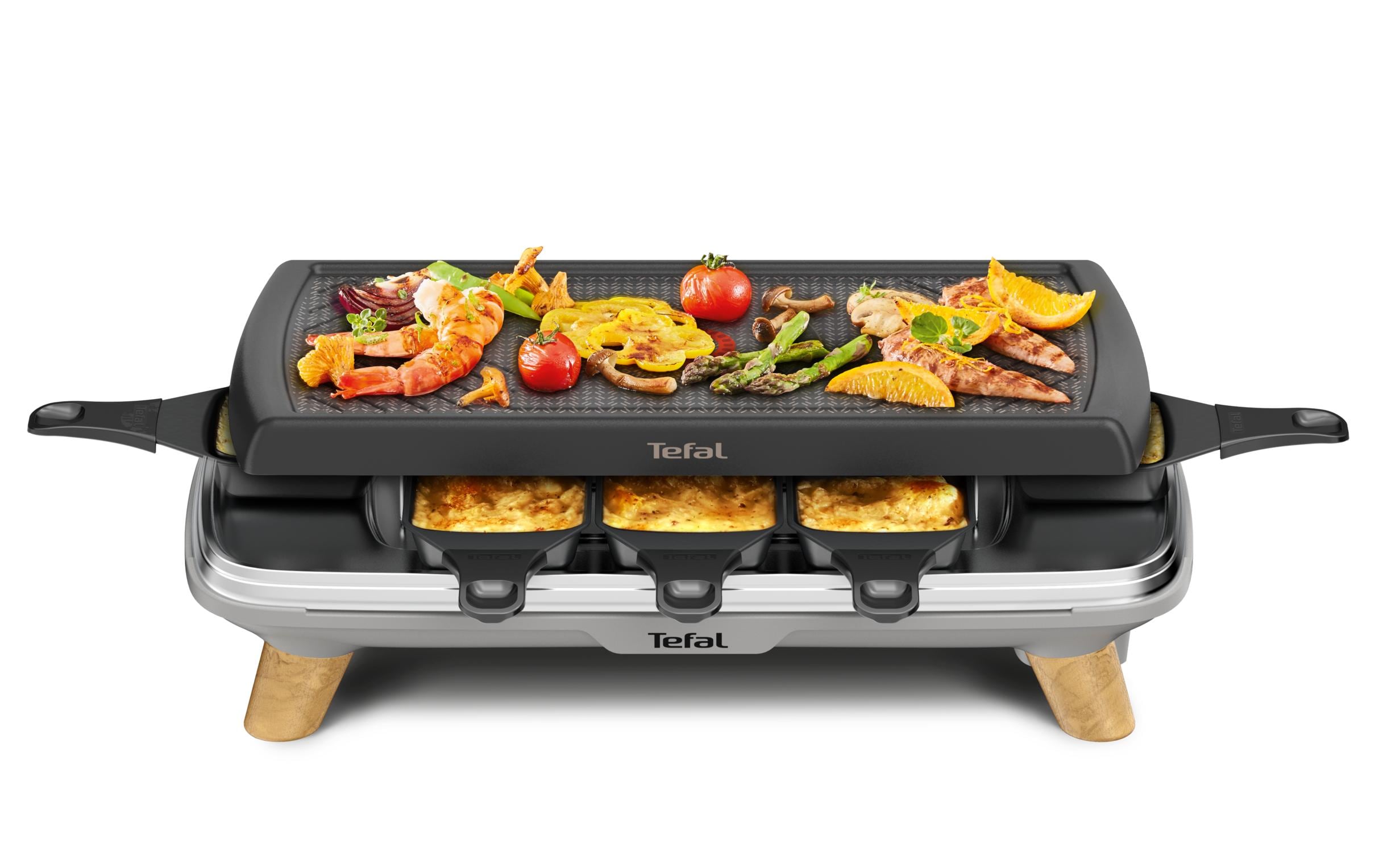 Tefal Racletteofen Gourment RE610D 8 Personen