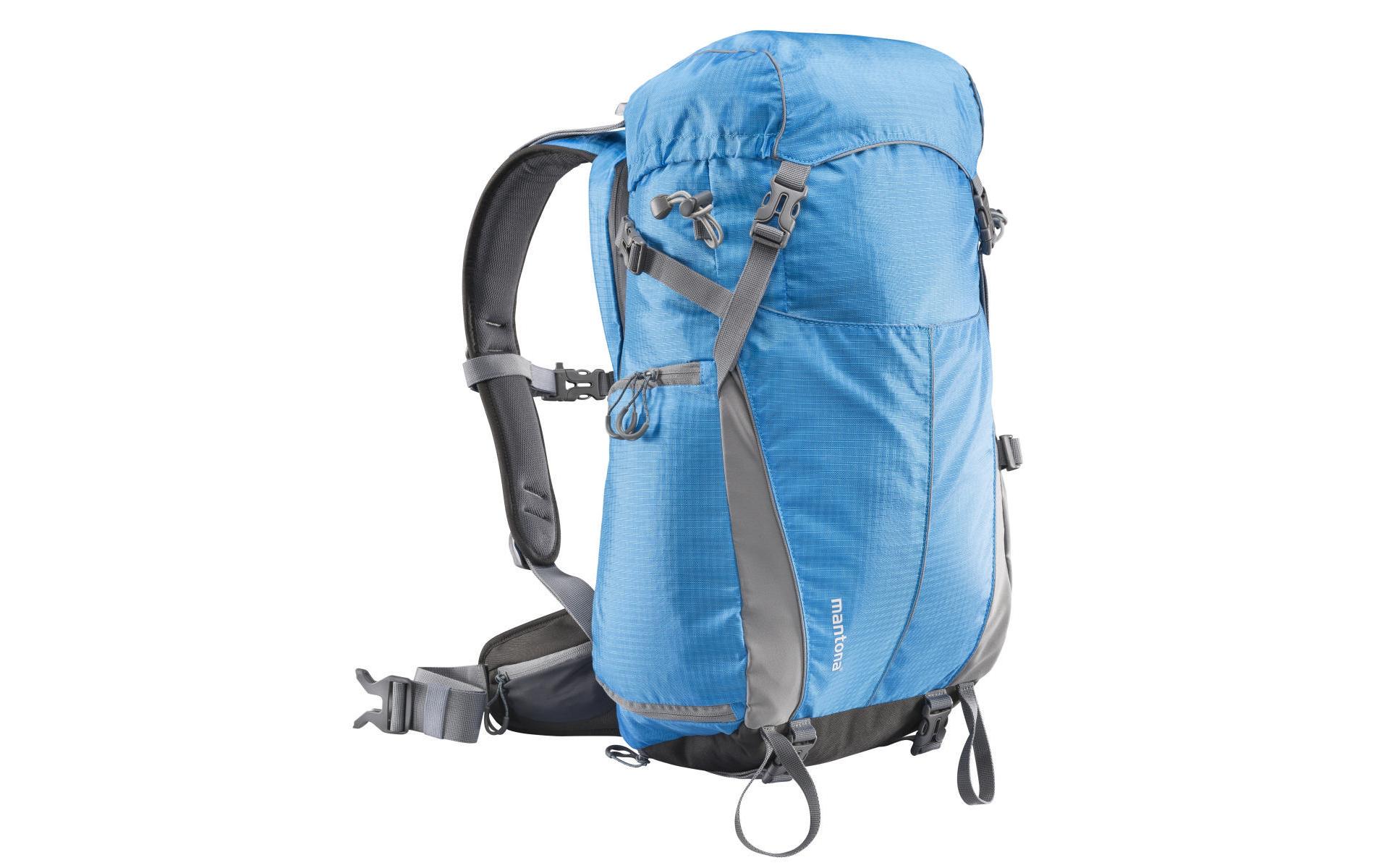 Mantona Fotorucksack elements Outdoor Blau