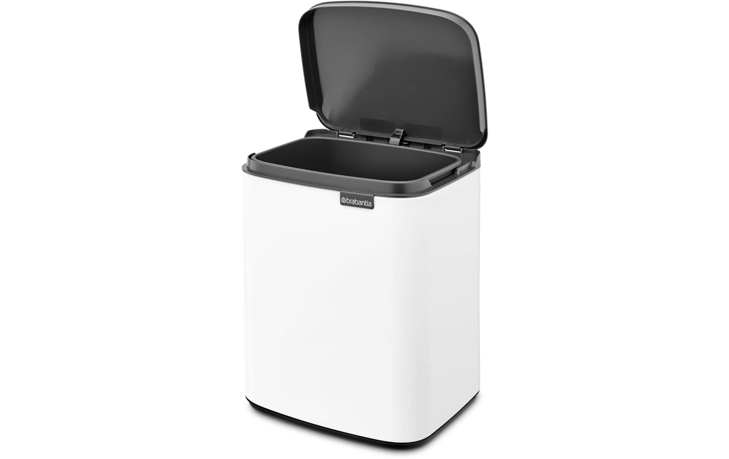 Brabantia Kosmetikeimer Bo Waste Bin 7 l, Weiss