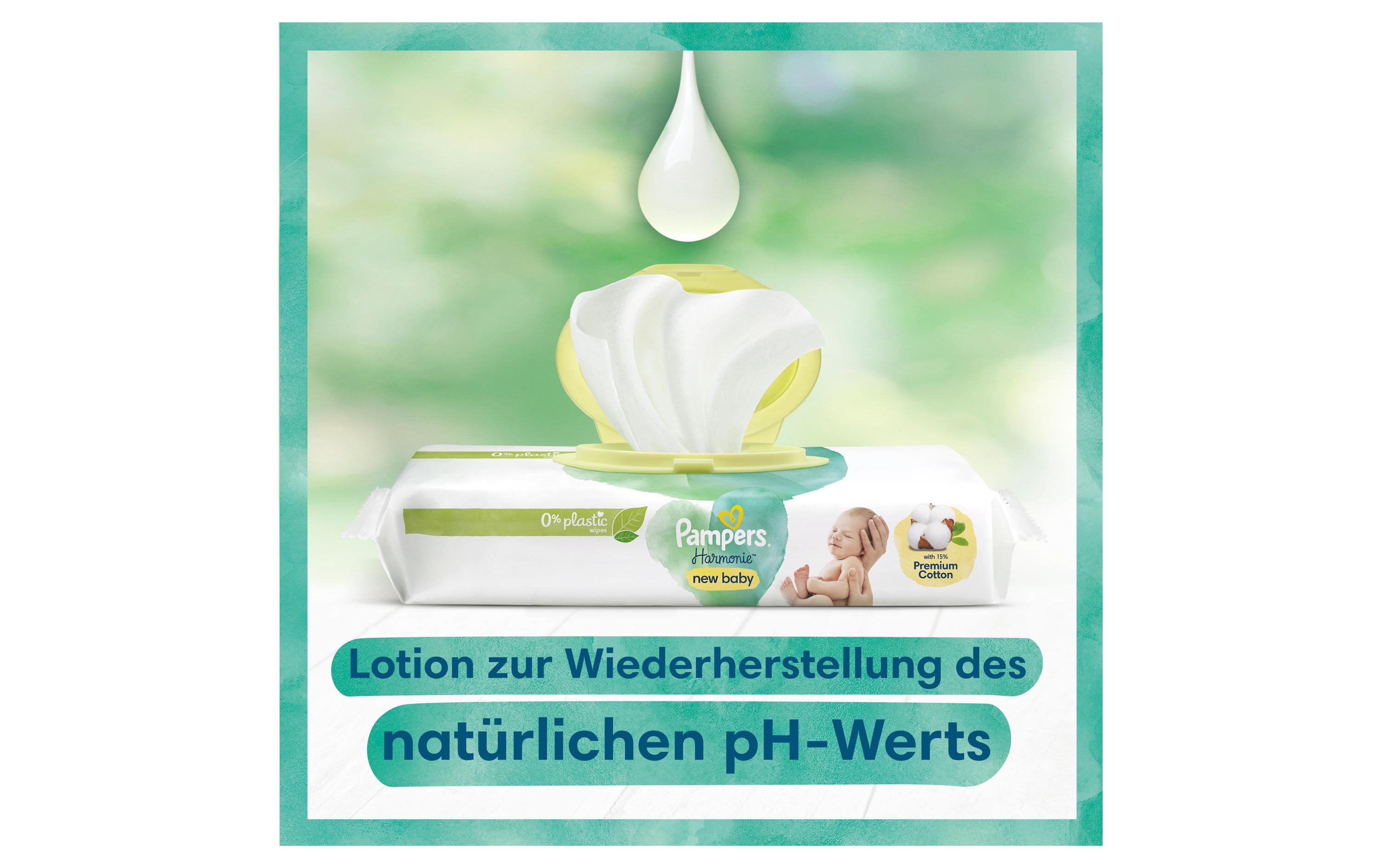 Pampers Feuchttücher Harmonie New Baby 24 x 46 Stk.