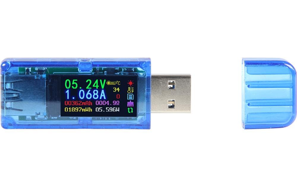 jOY-iT USB 3.0 Messgerät Volt / Amperemeter