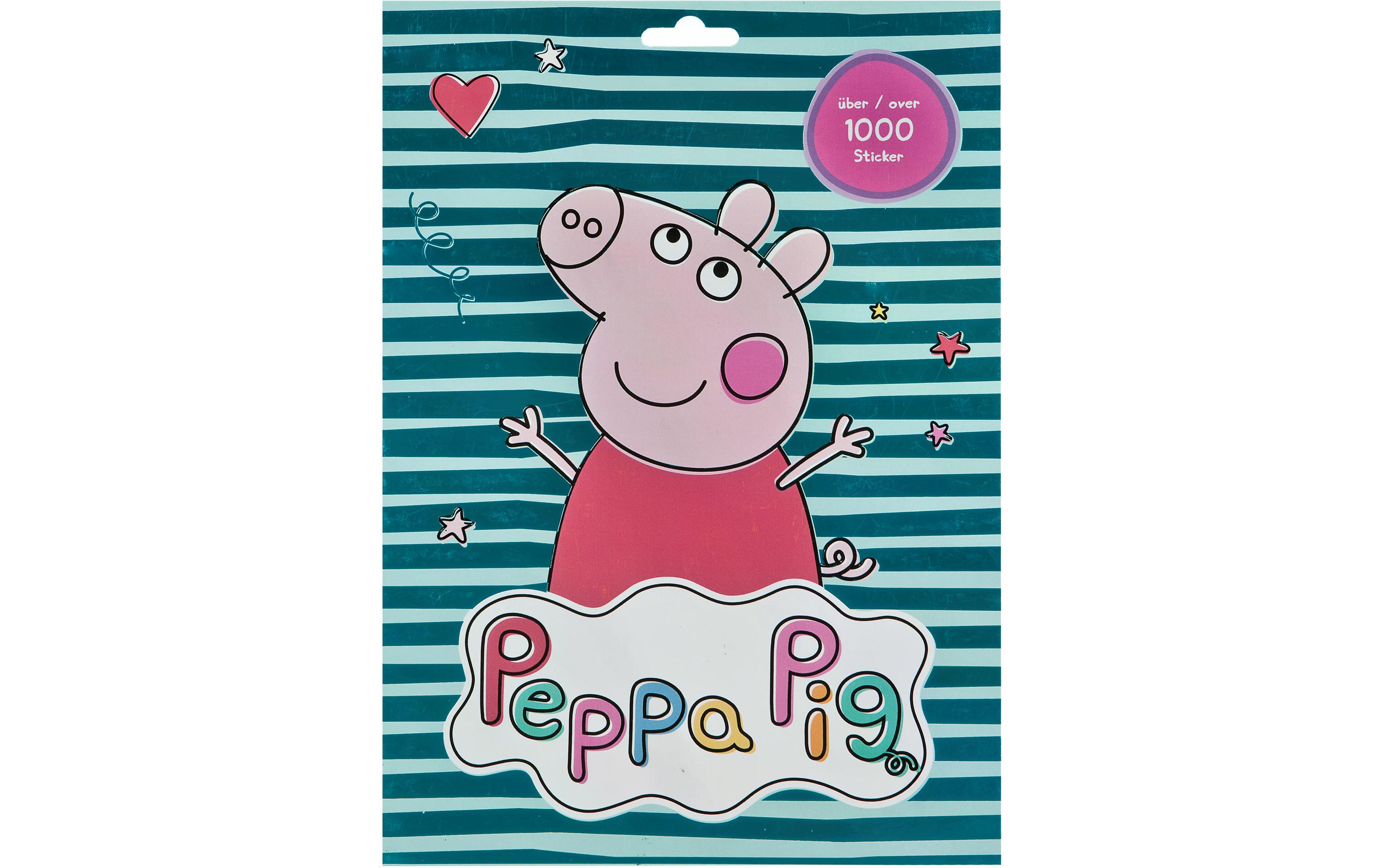 Undercover Motivsticker Peppa Pig 17 Blatt