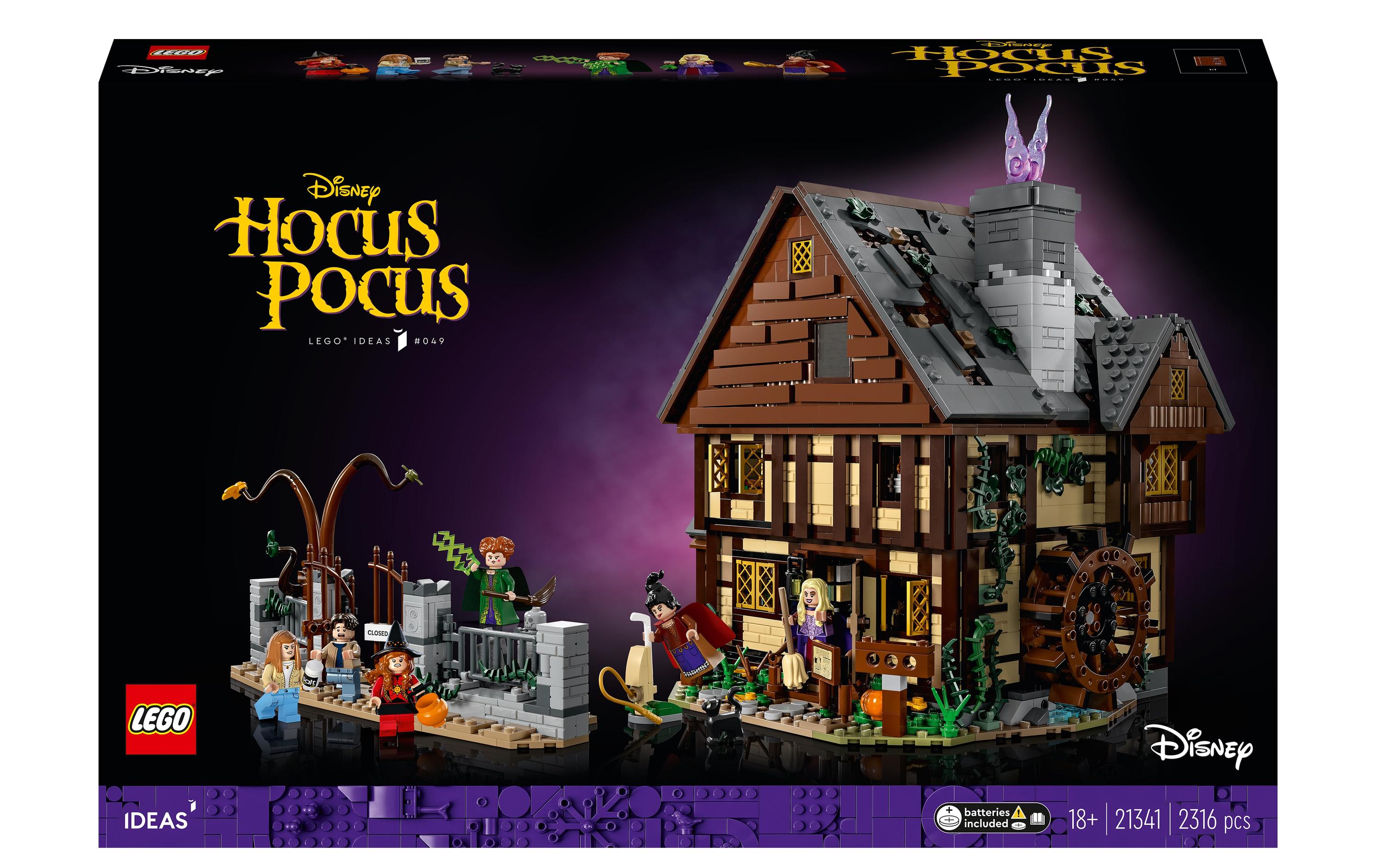 LEGO® Ideas Disney Hocus Pocus 21341