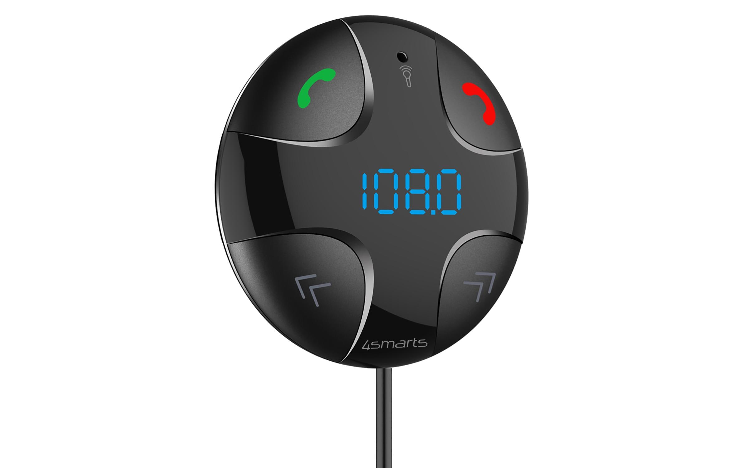 4smarts Kfz-FM-Transmitter DashRemote, Bluetooth