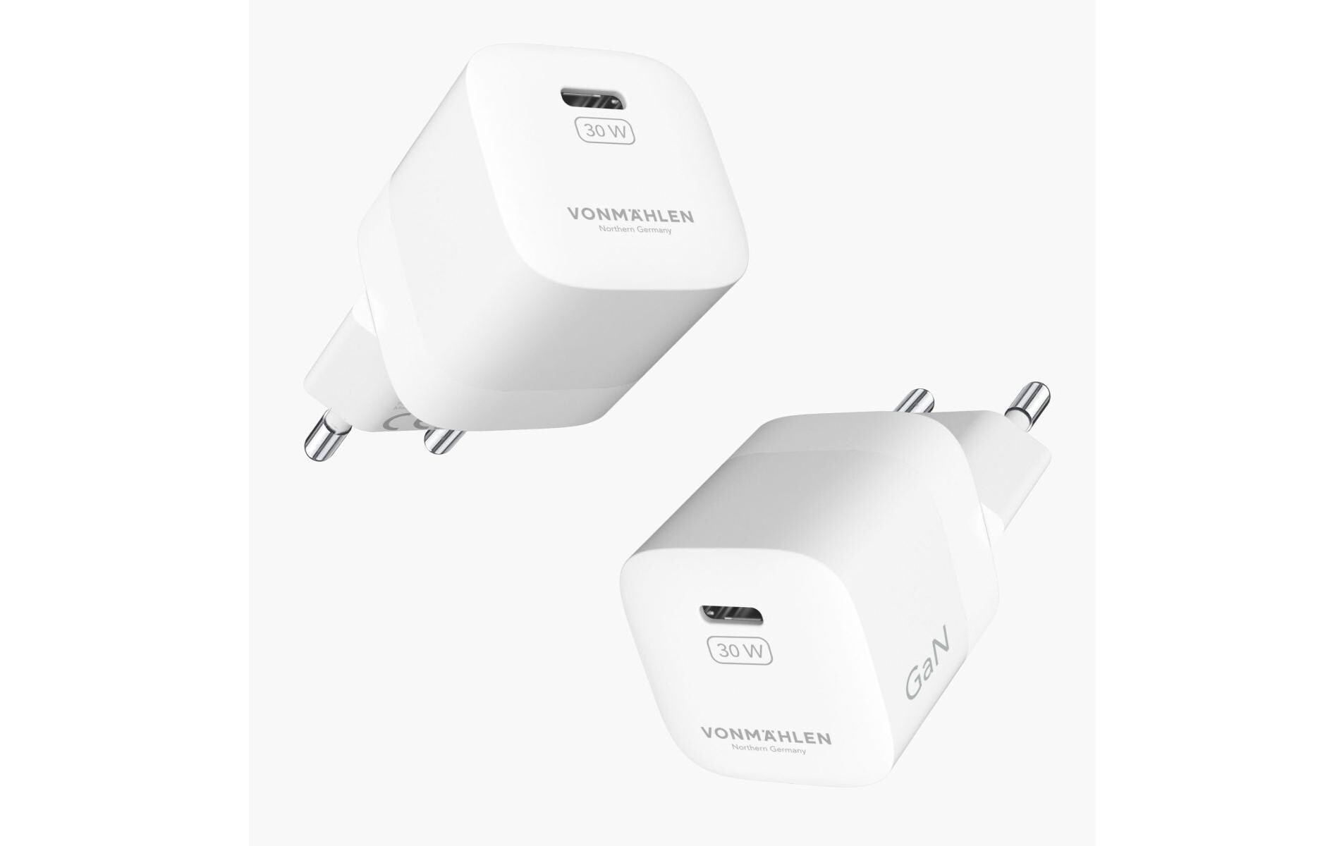 Vonmählen USB-Wandladegerät Unity GAN 30 W