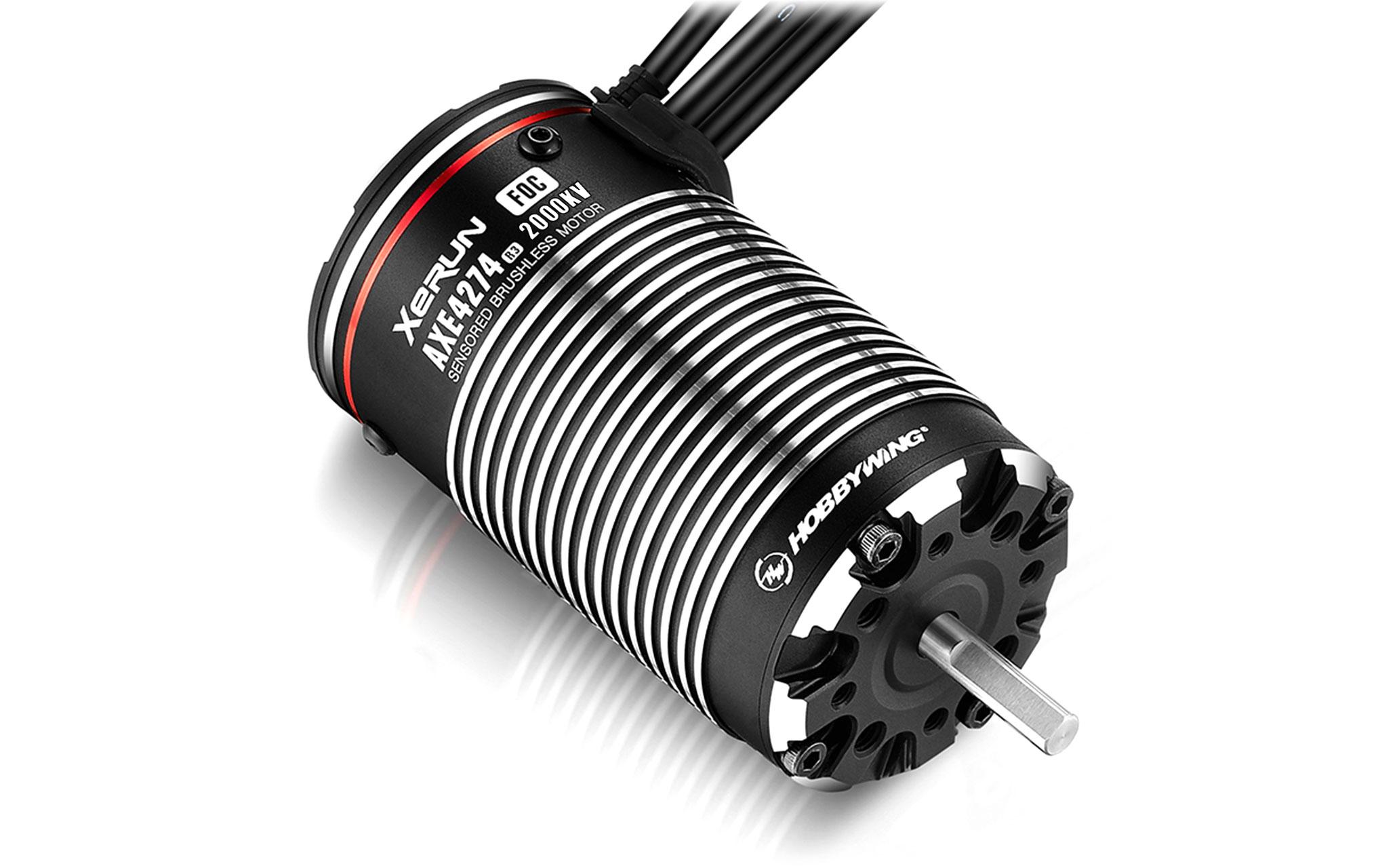 Hobbywing Brushless Sensored Motor Xerun AXE4274SD R3 20000kV Crawler