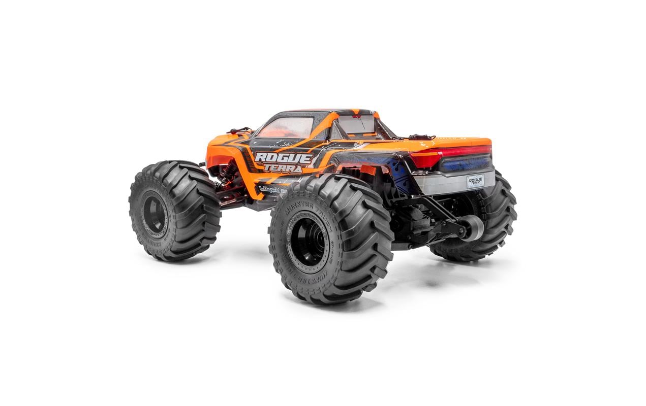 Hobbytech Monster Truck Rogue Terra Brushed Orange, ARTR, 1:10