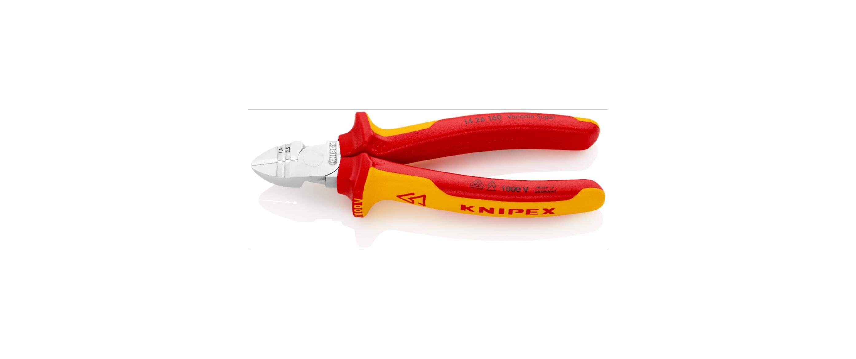 Knipex Abisolier-Seitenschneider 160 mm