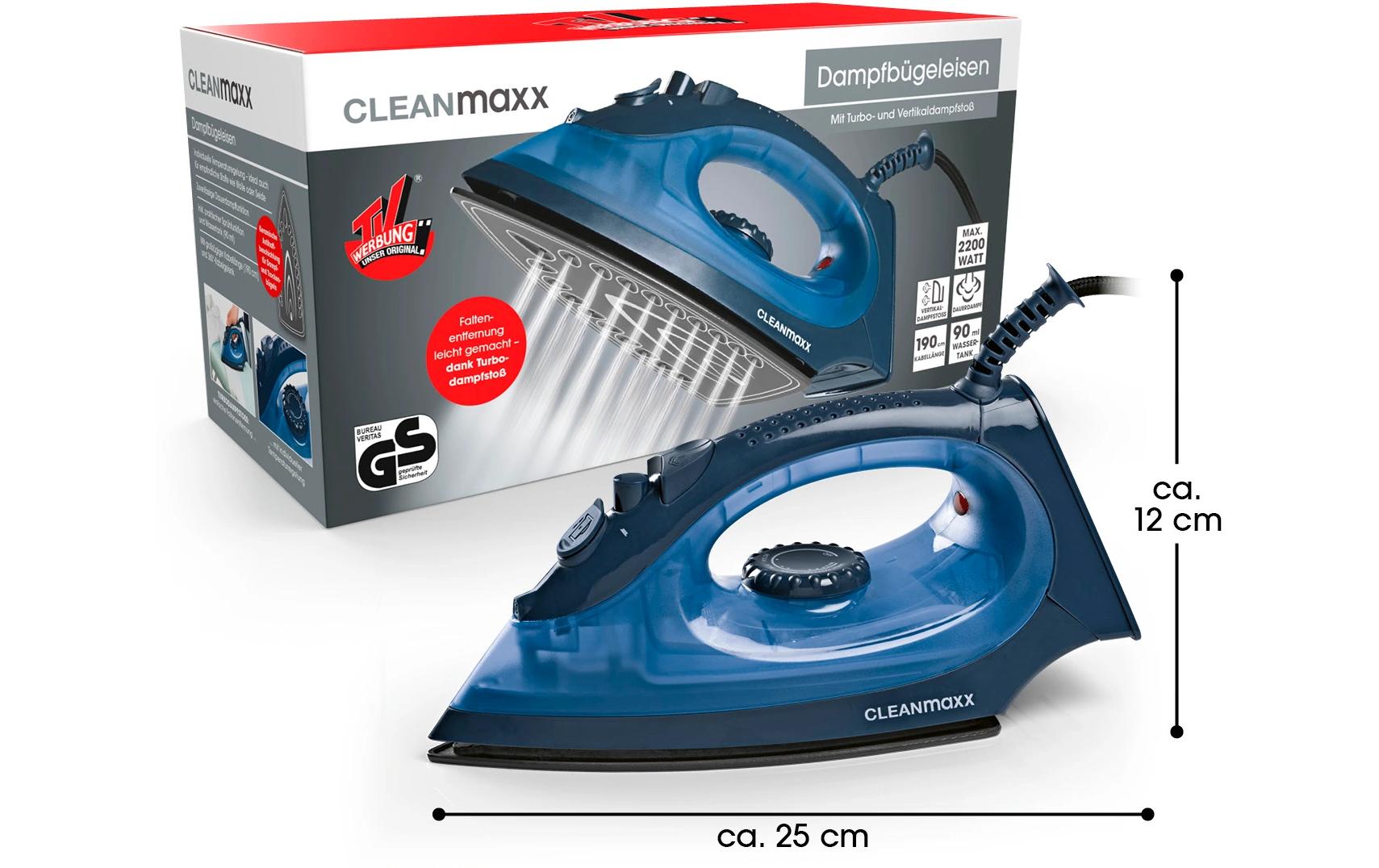 CLEANmaxx Dampfbügeleisen CLEAN edition