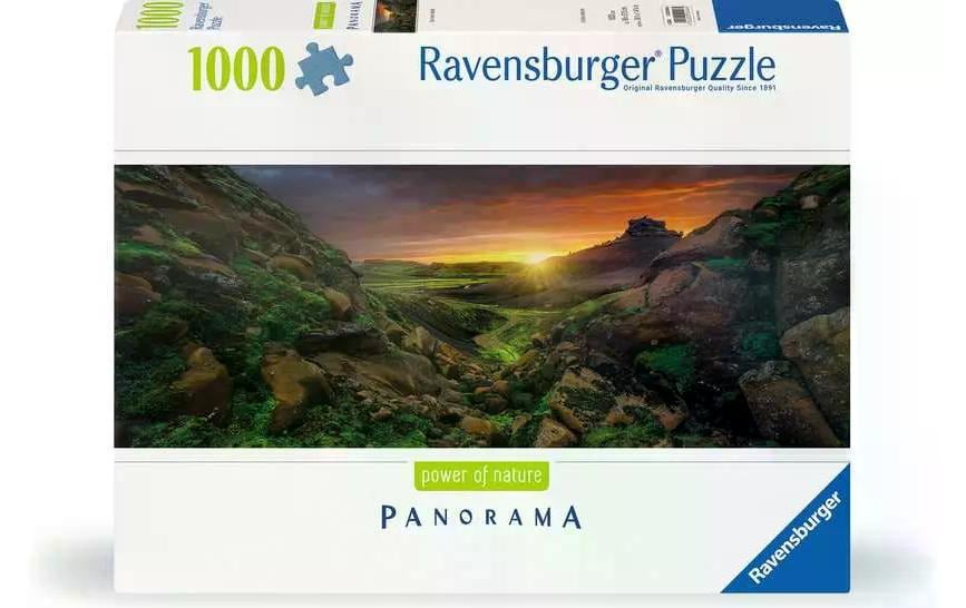 Ravensburger Puzzle Sonne über Island 1000 Teile