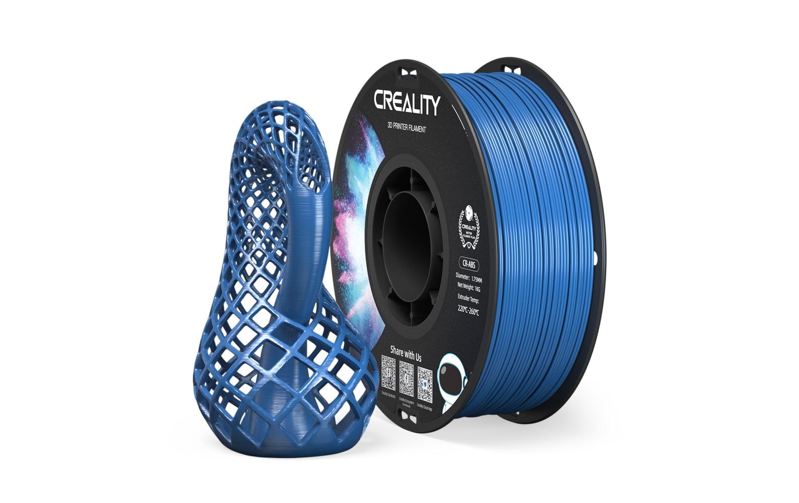 Creality Filament ABS, Blau, 1.75 mm, 1 kg