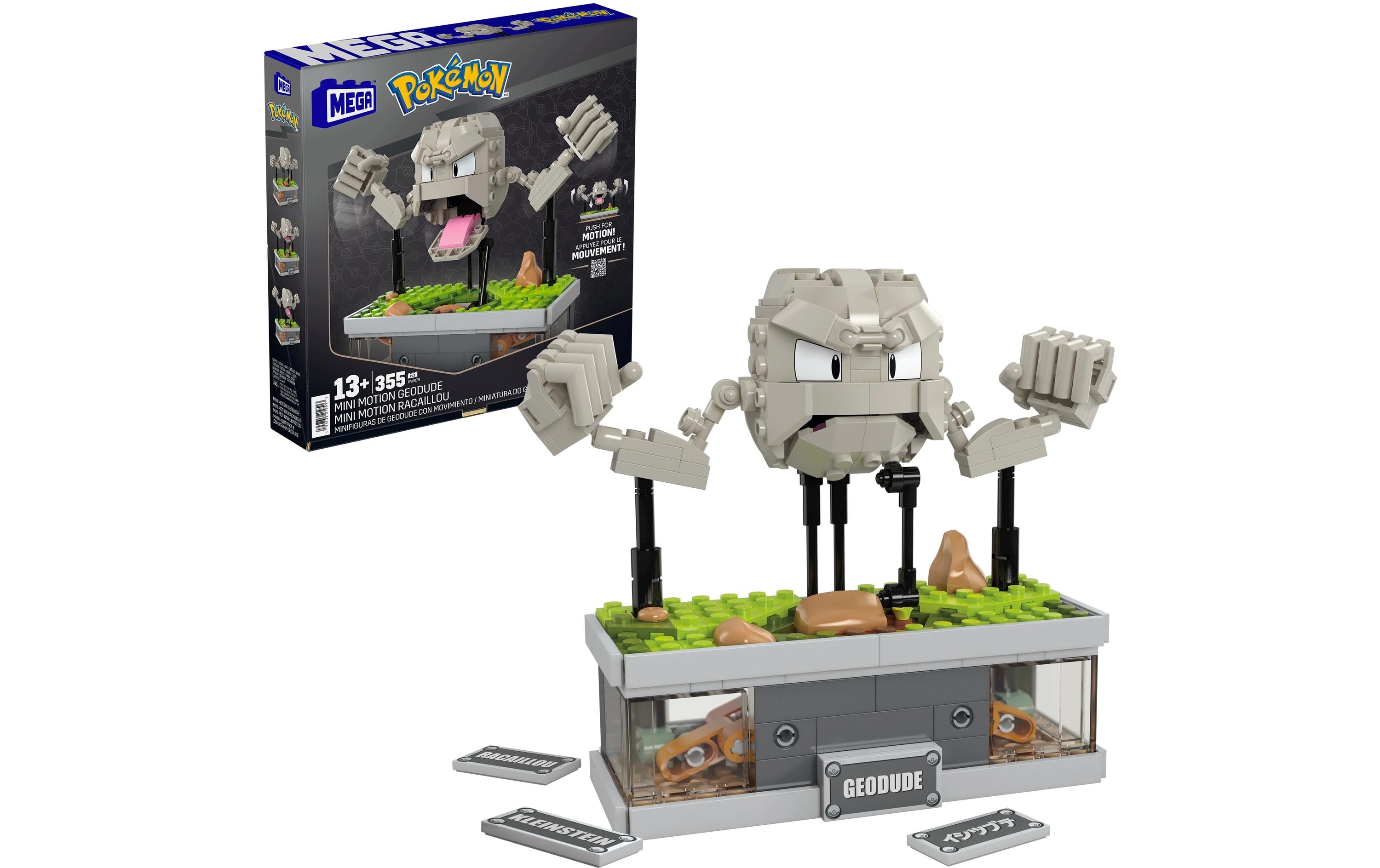 Mega Construx Pokémon Mini Motion Kleinstein