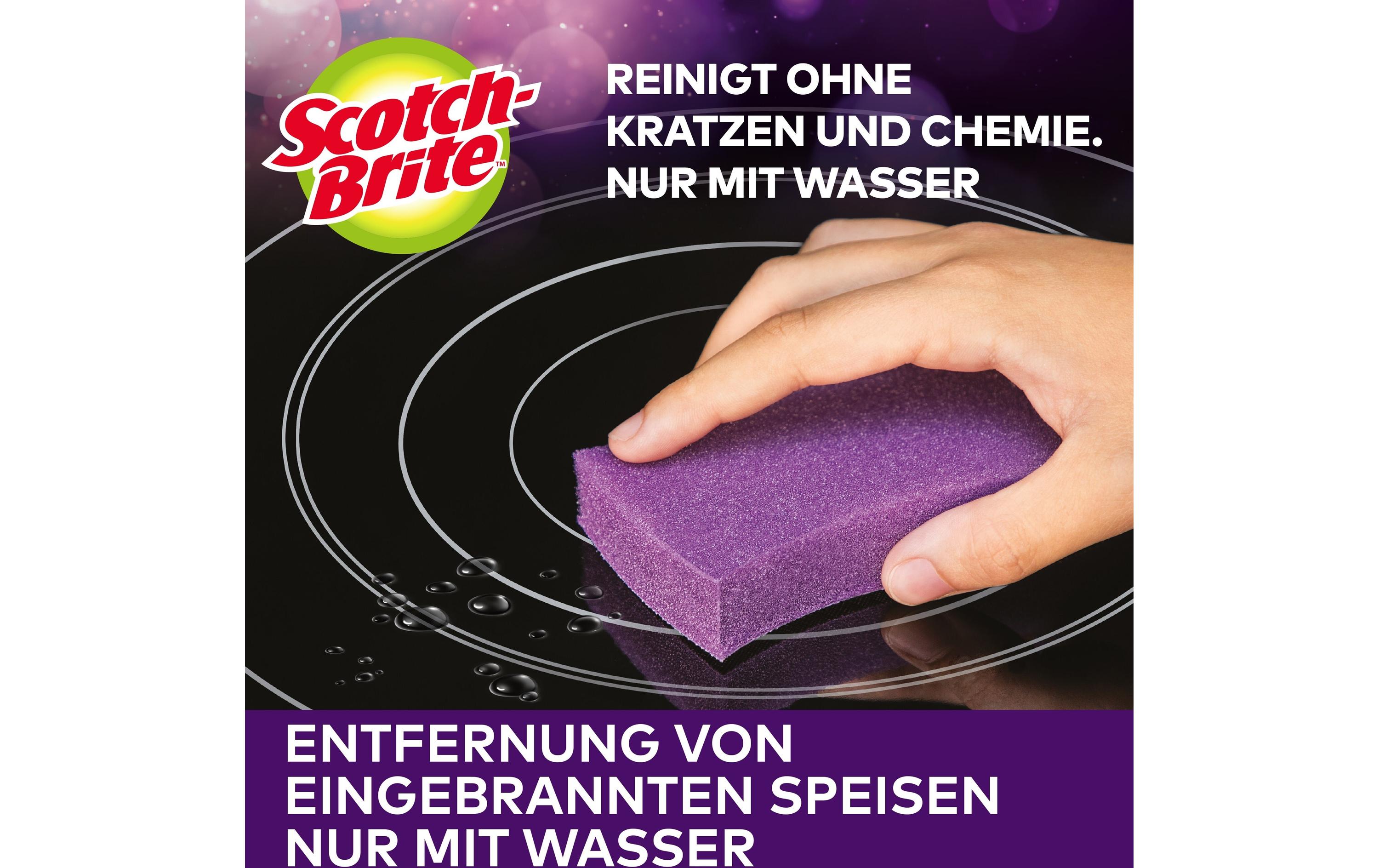 Scotch-Brite Schwamm 3M Scotch-Brite Glaskeramik 3 Stück