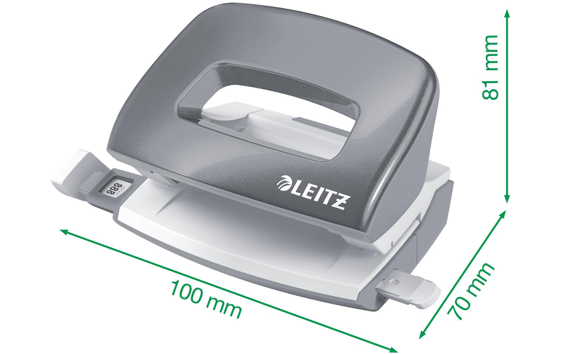 Leitz Set NeXXt WOW Mini-Locher und Mini-Heftgerät Perlweiss