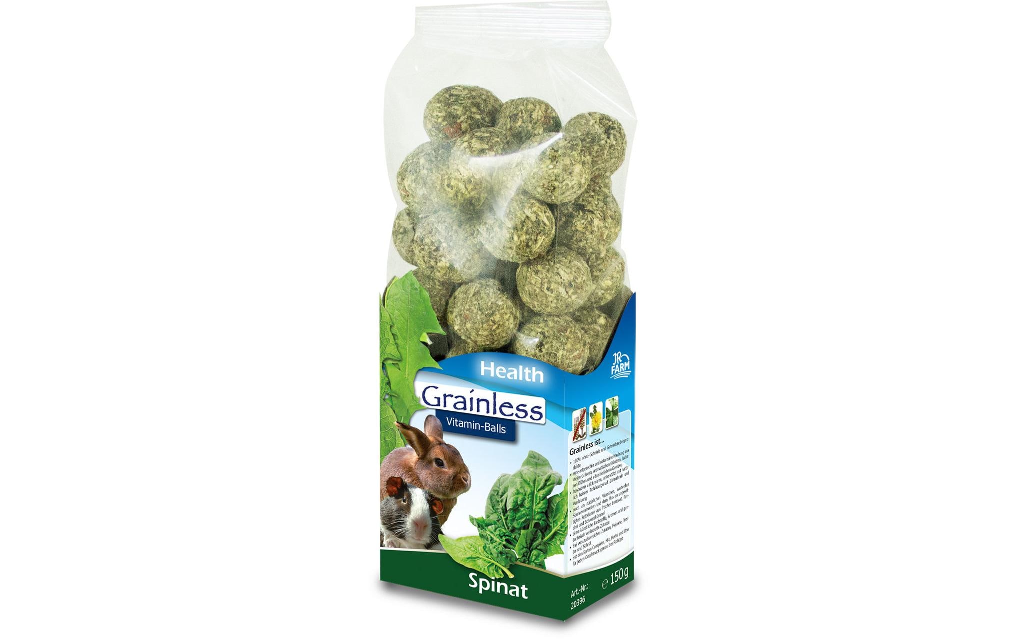 JR Farm Snack Vitamin-Balls Spinat Grainless, 150 g