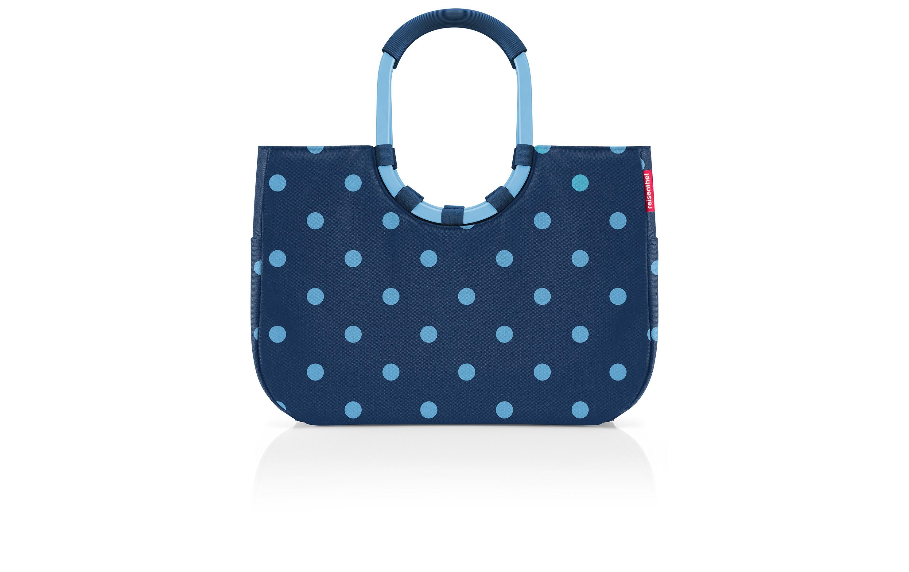 Reisenthel Einkaufskorb Loopshopper L Mixed Dots Blue