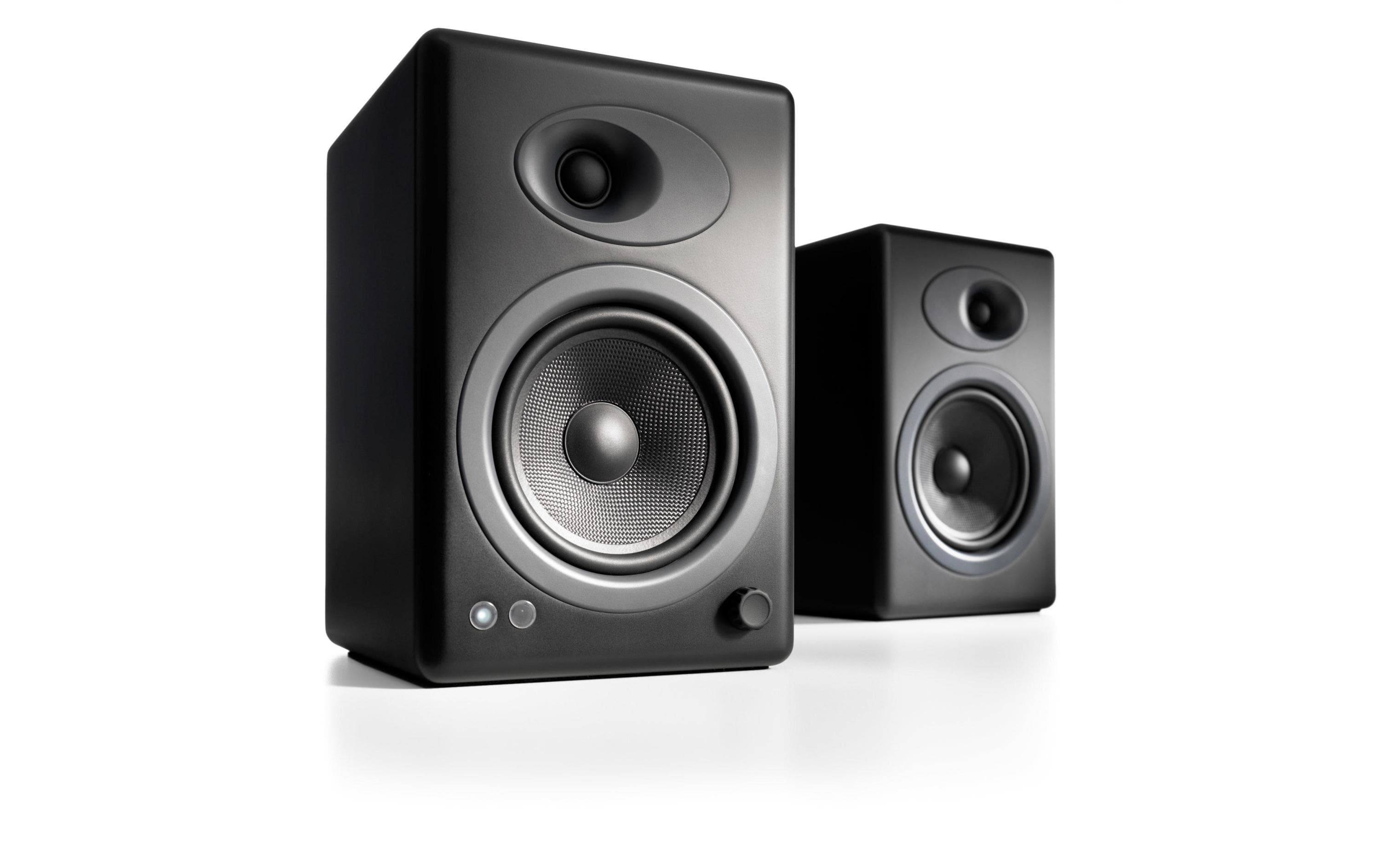 audioengine Regallautsprecher Paar A5+ Schwarz