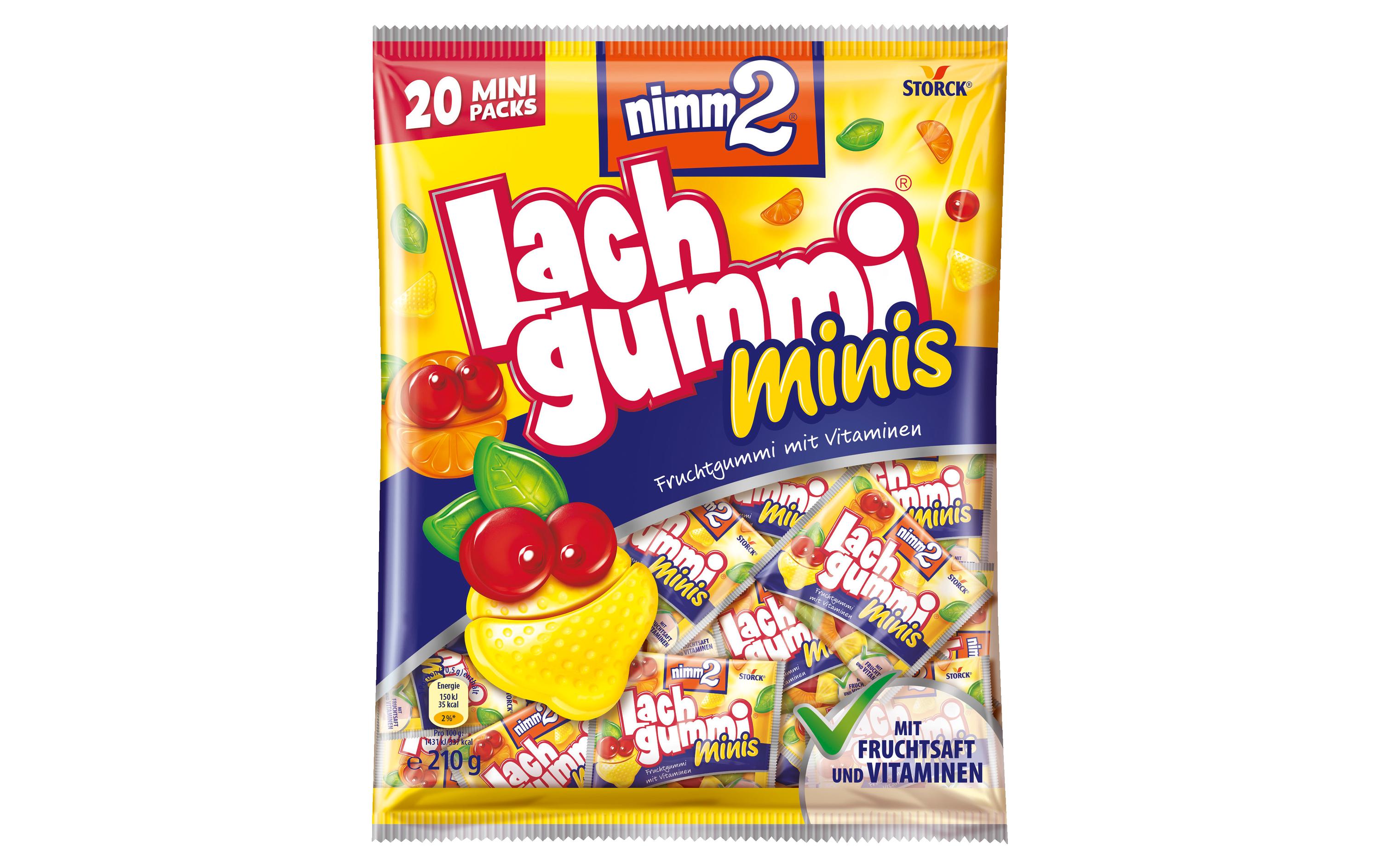 Storck Nimm2 Lachgummi Minis 210 g