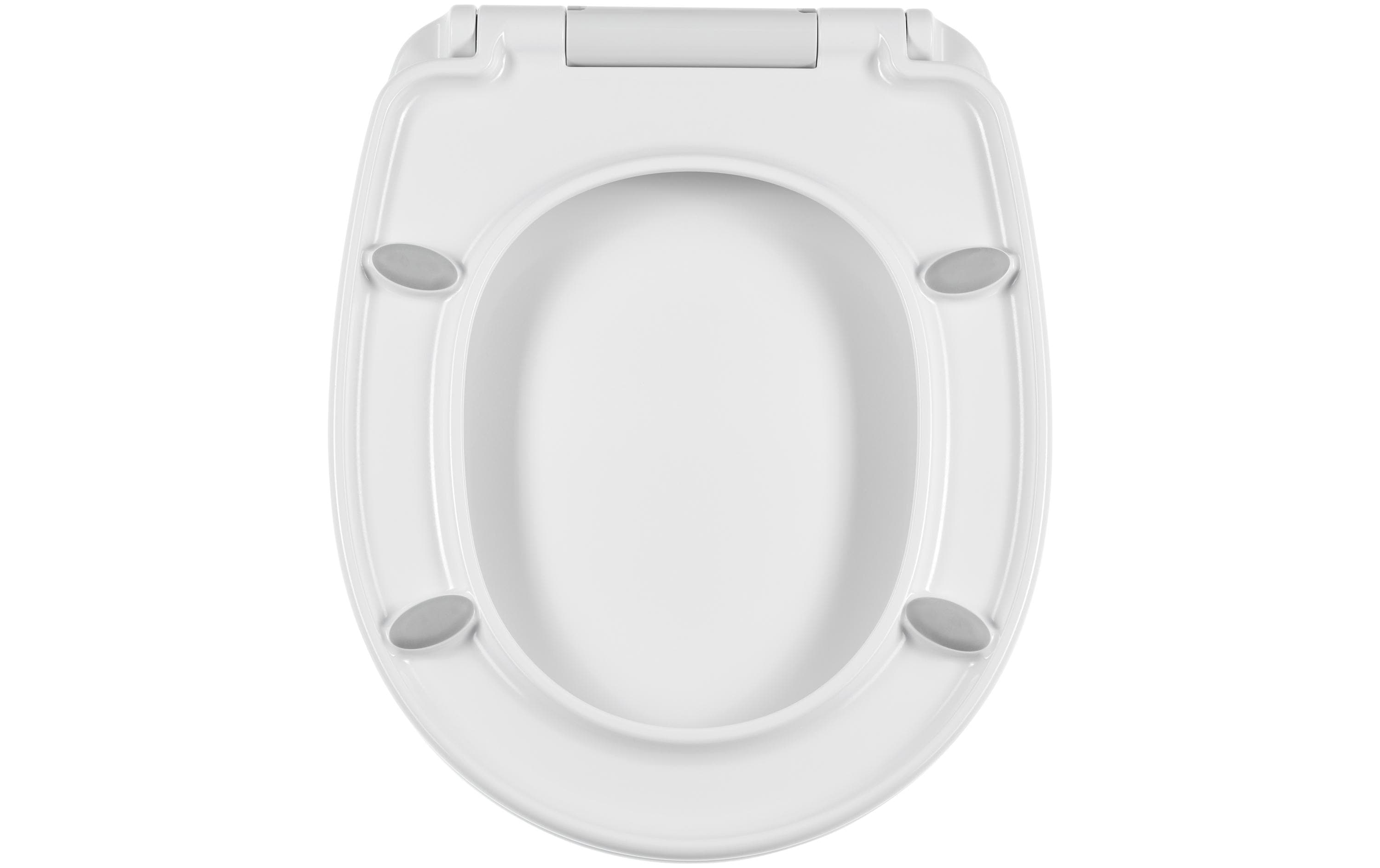 diaqua® Toilettensitz All in One mit Absenkautomatik, Weiss