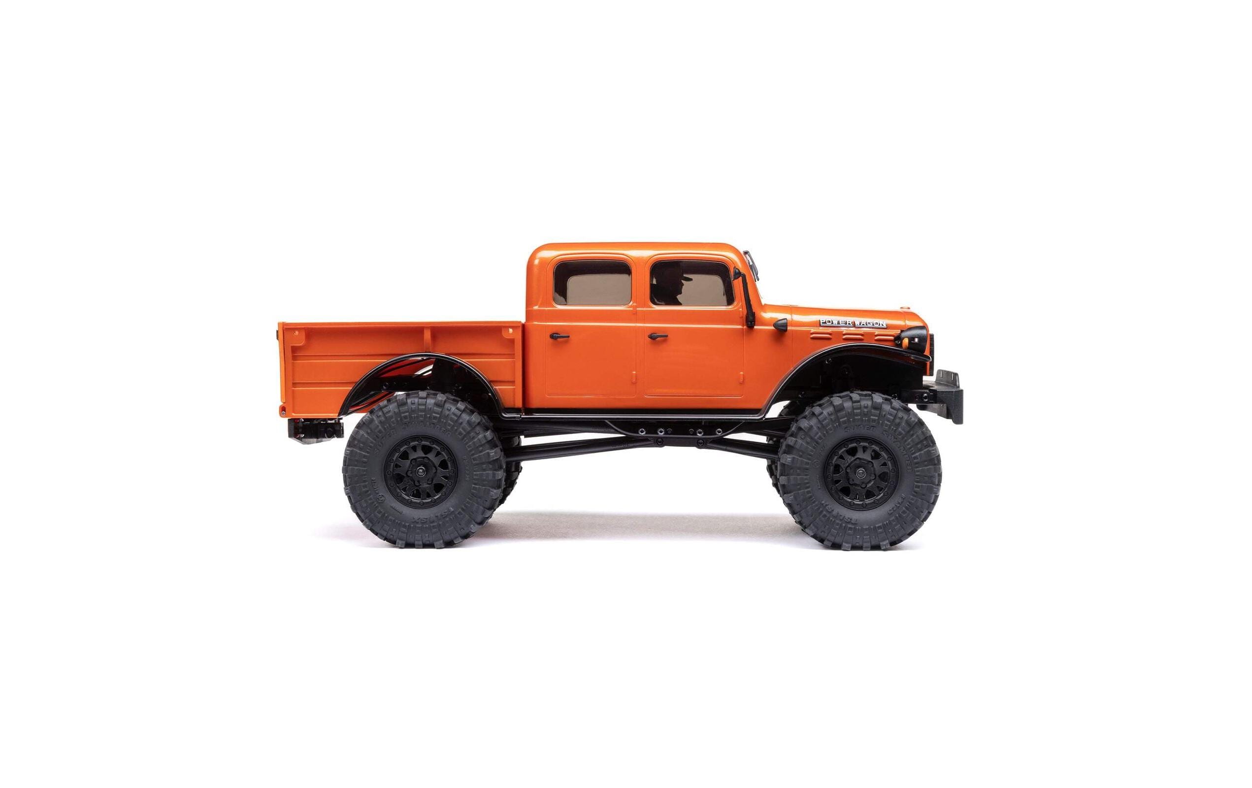 Axial Scale Crawler SCX24 Dodge Power Wagon Orange, 1:24, RTR