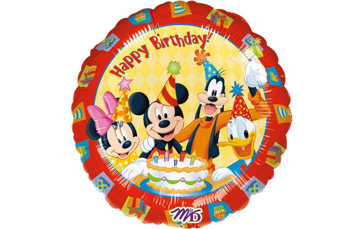 Amscan Folienballon Disney Mickey 45 cm