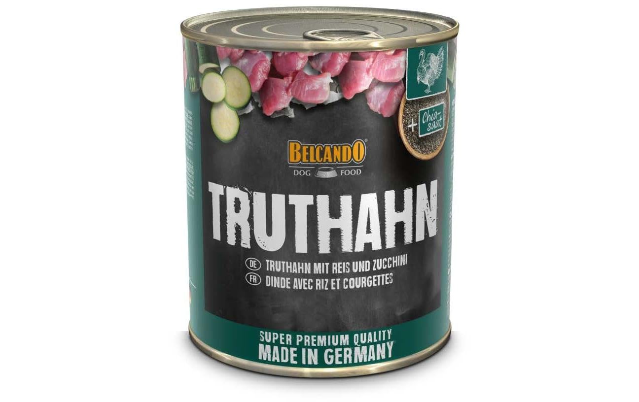 Belcando Nassfutter Truthahn mit Reis & Zucchini, 800g