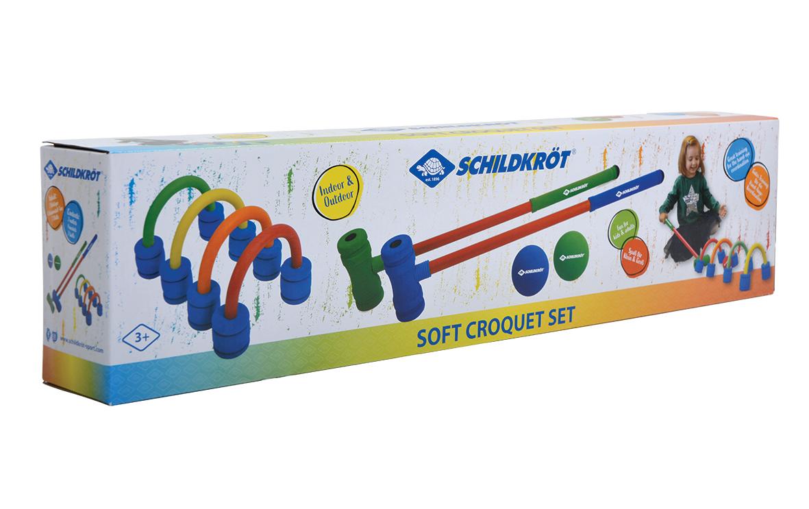 Schildkröt Funsports Ballspiel Soft Croquet Set