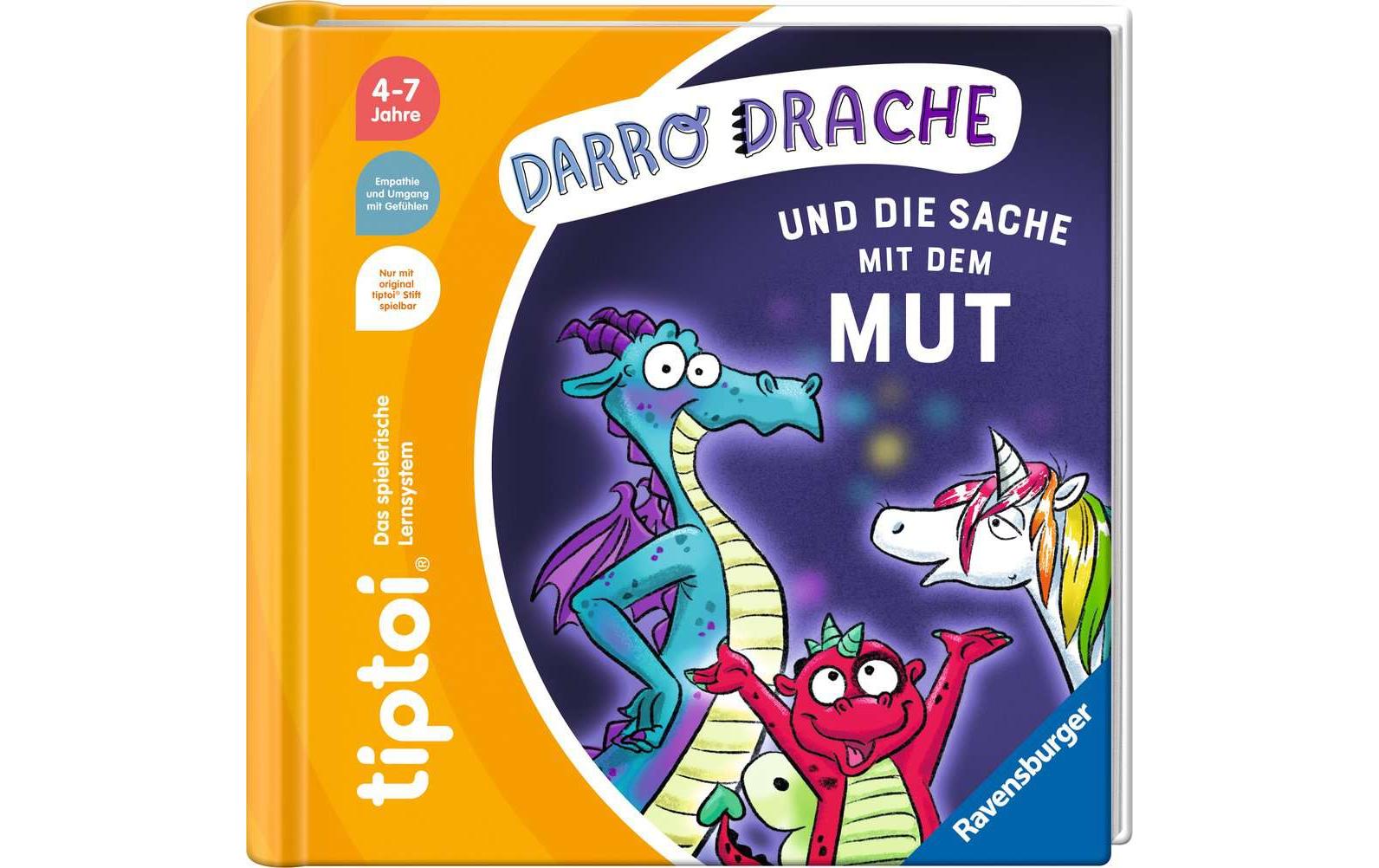 tiptoi Lernbuch Darro Drache und die Sache mit dem Mut