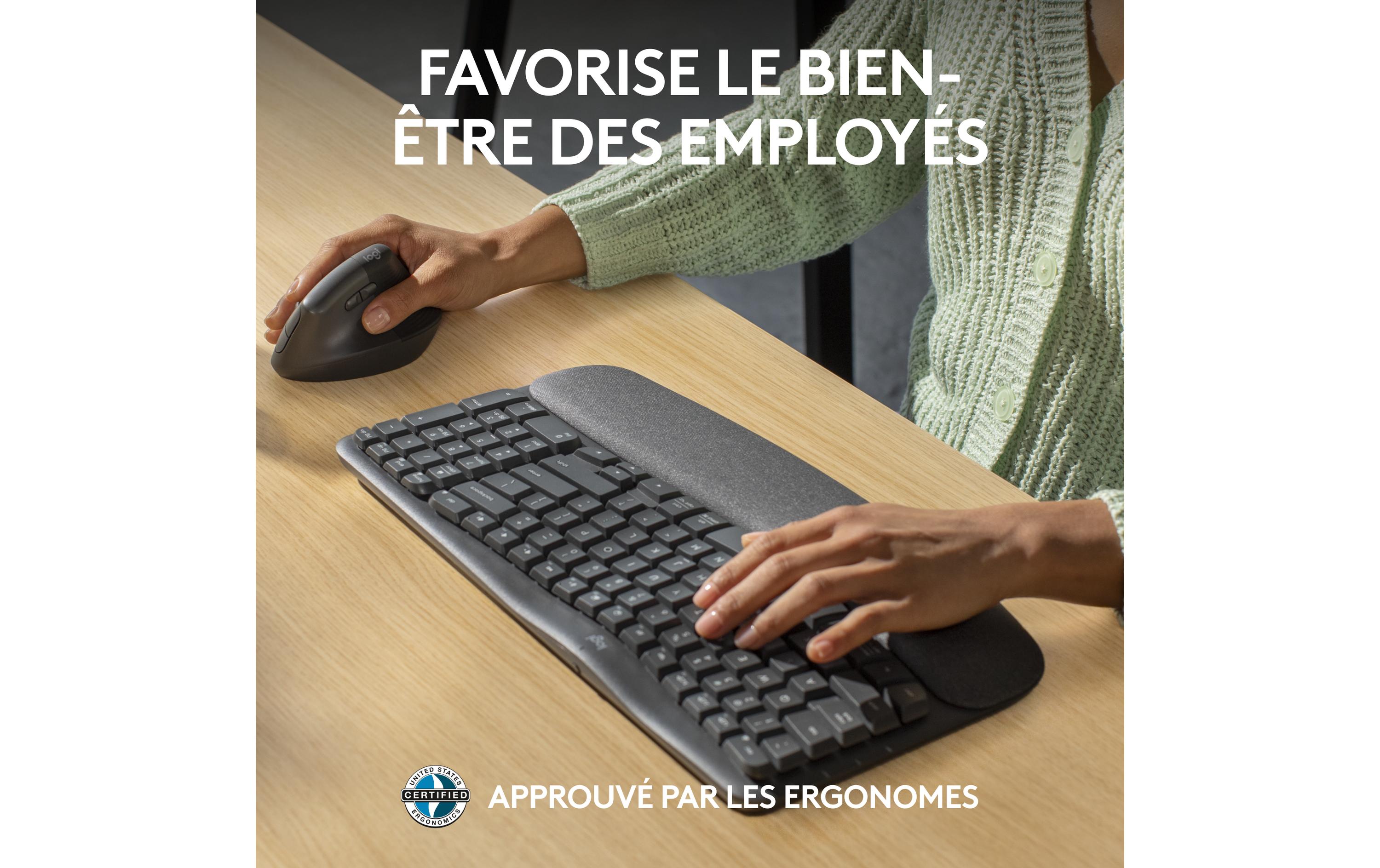 Logitech Tastatur Wave Keys for Business