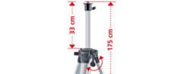 Laserliner Kreuzlinien-Laser Duraplane 360 Set 175 cm 3 m