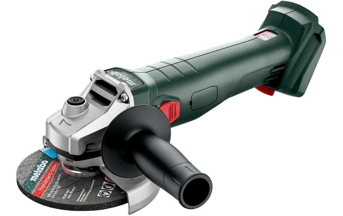 Metabo Akku-Winkelschleifer W 18 L 9-125, Solo, Ø 125 mm