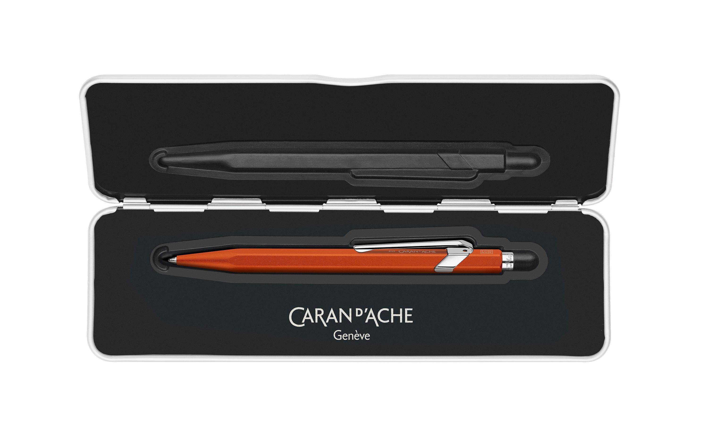 Caran d'Ache Kugelschreiber 849 Colormat-x Orange Medium (M)