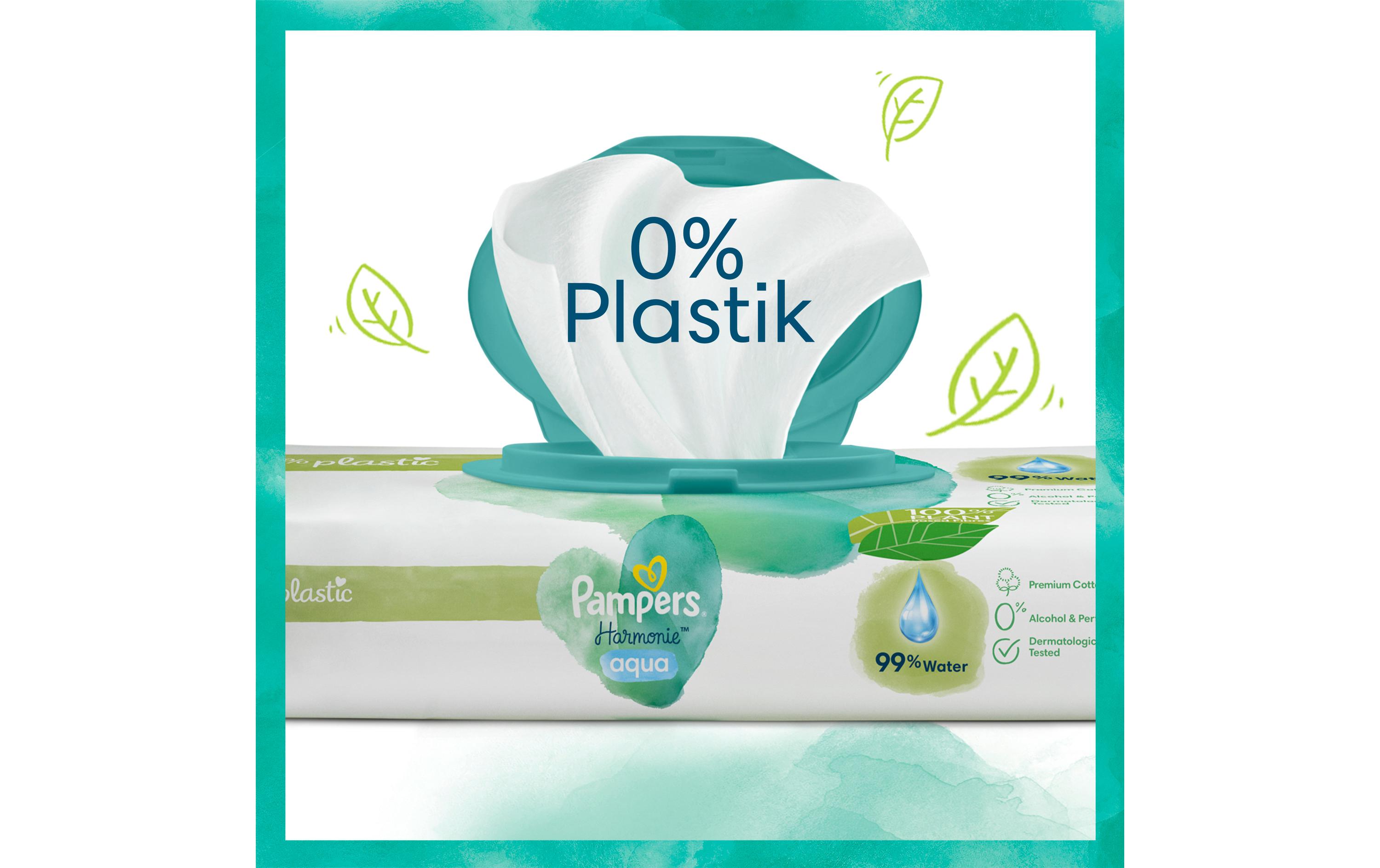 Pampers Feuchttücher Harmonie Aqua Giga Pack 15 x 48 Stk.