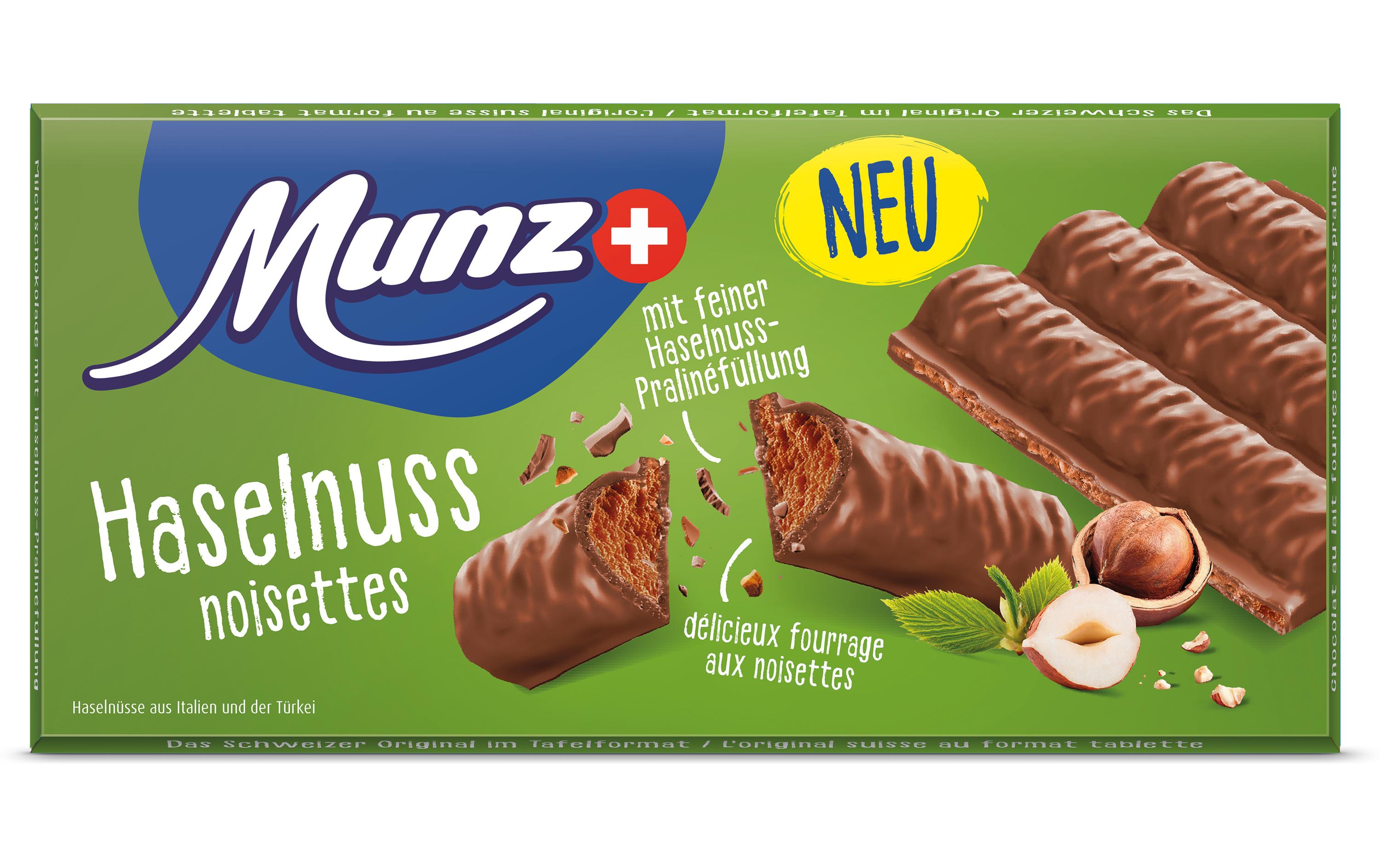 Munz Tafel Haselnuss 100 g