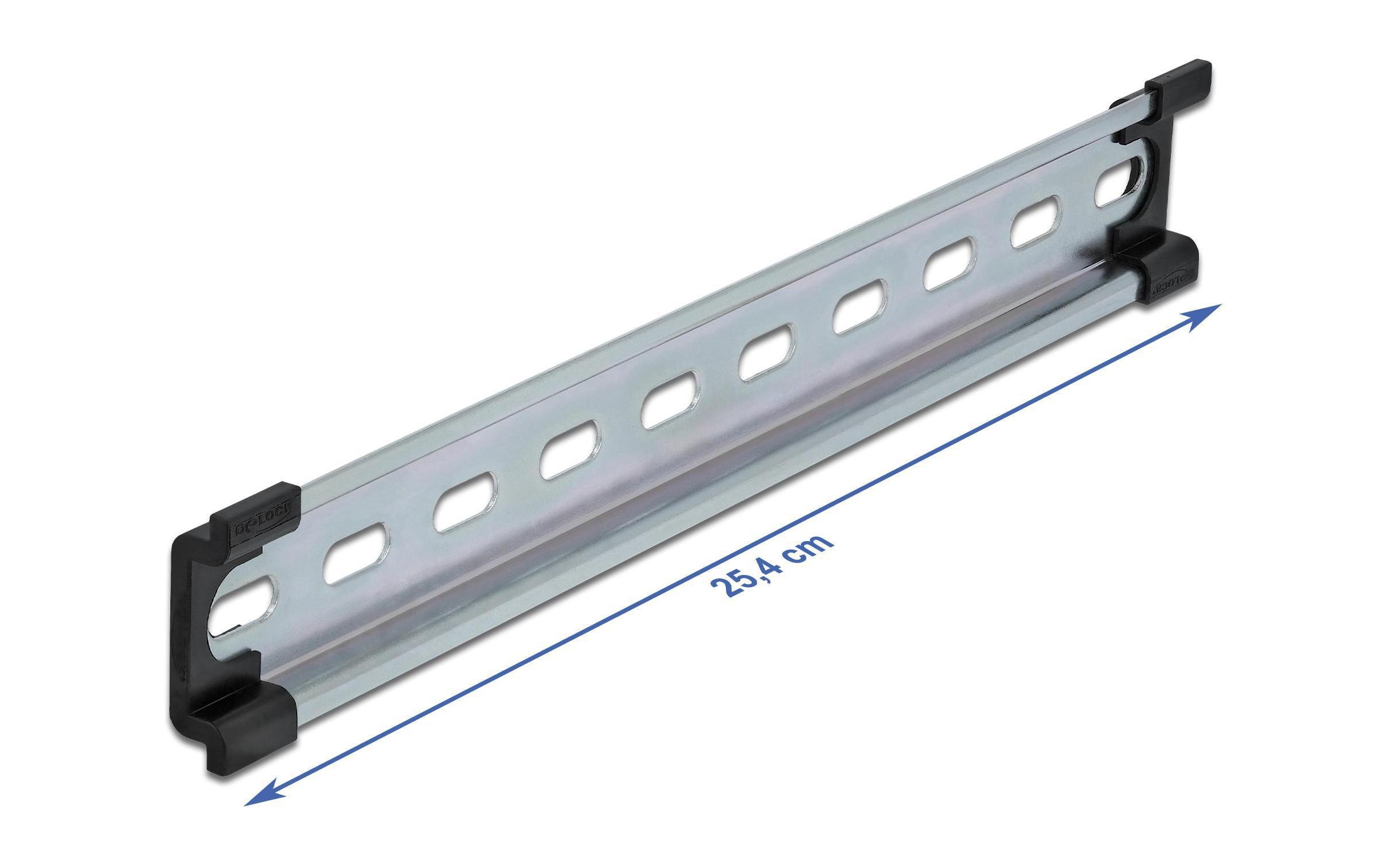 Delock Hutschiene/DIN Rail 35 x 7.5 mm, 10 aus Stahl