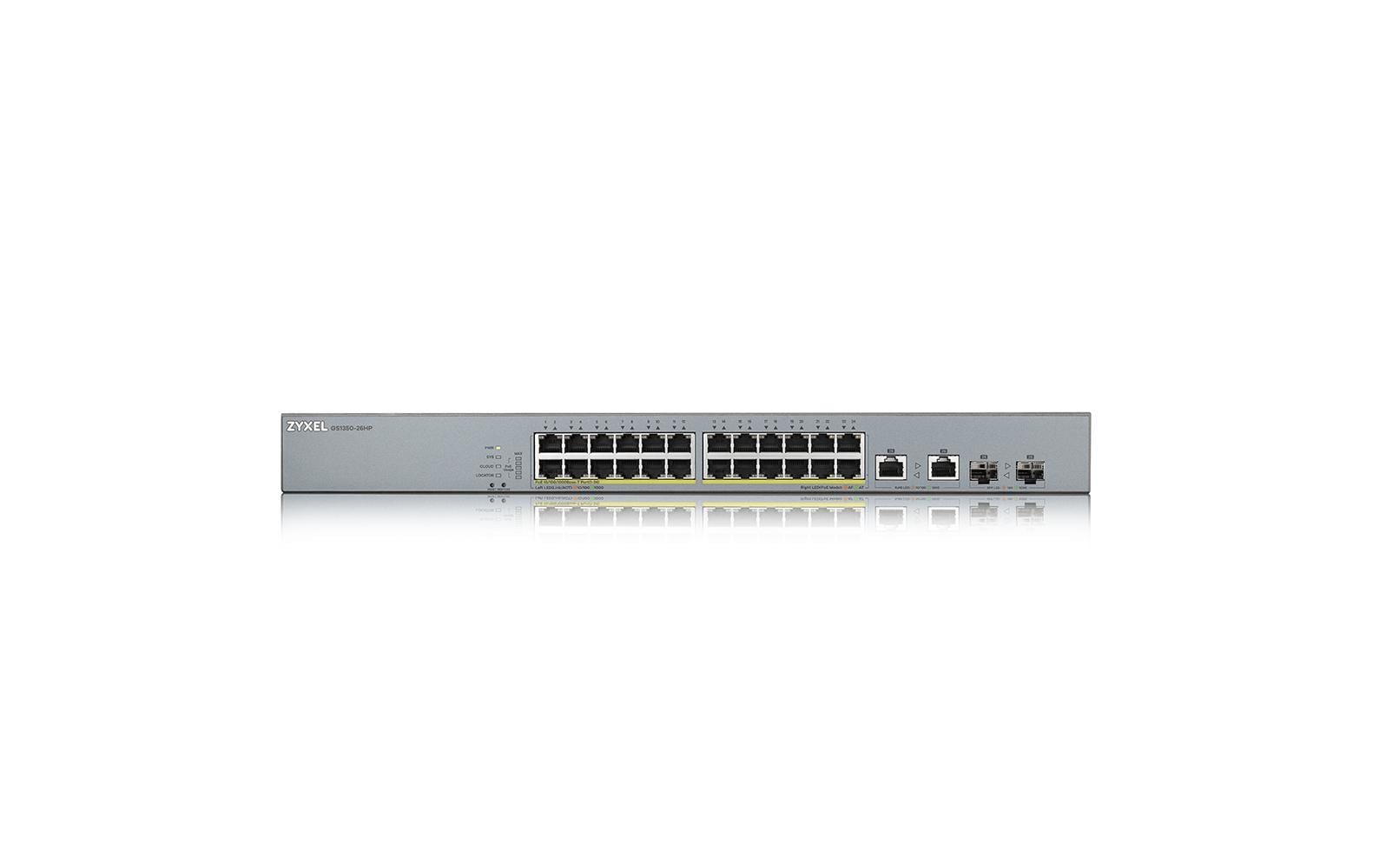 Zyxel PoE+ Switch GS1350-26HP 24 Port