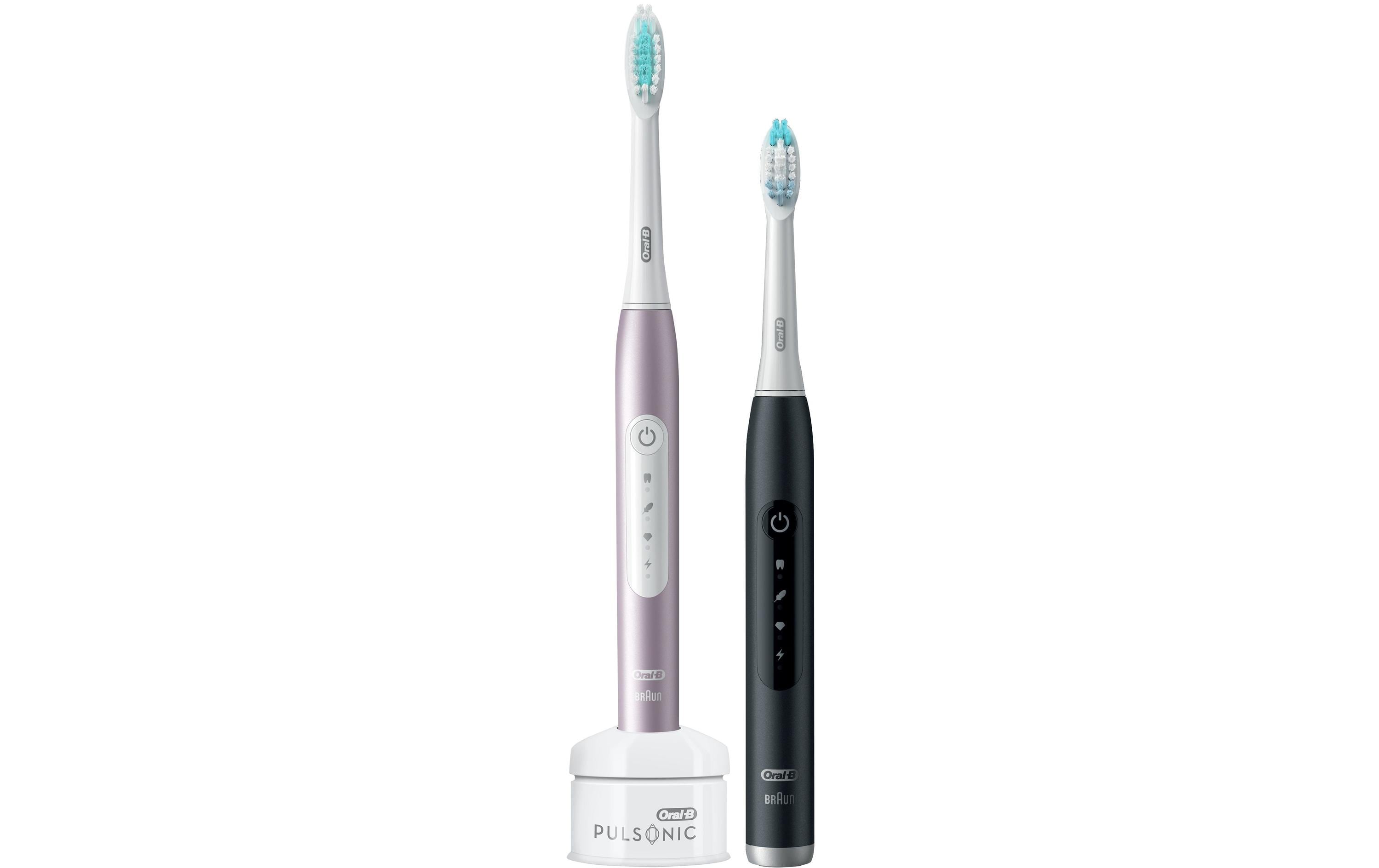 Oral-B Schallzahnbürste Pulsonic Slim Luxe 4900 Schwarz/Rosegold