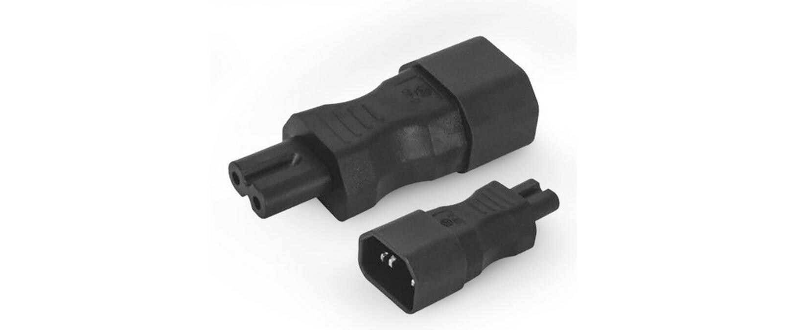 Alpha Elettronica Adapterstecker C7 - C14, gerade